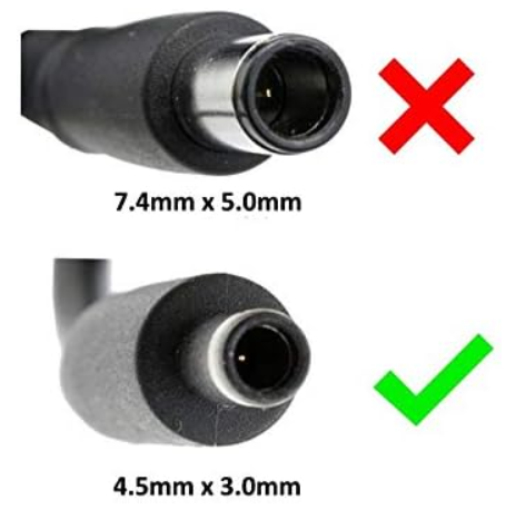 Genuine Dell 45W 4.5mm x 3.0mm AC Adapter Charger Original