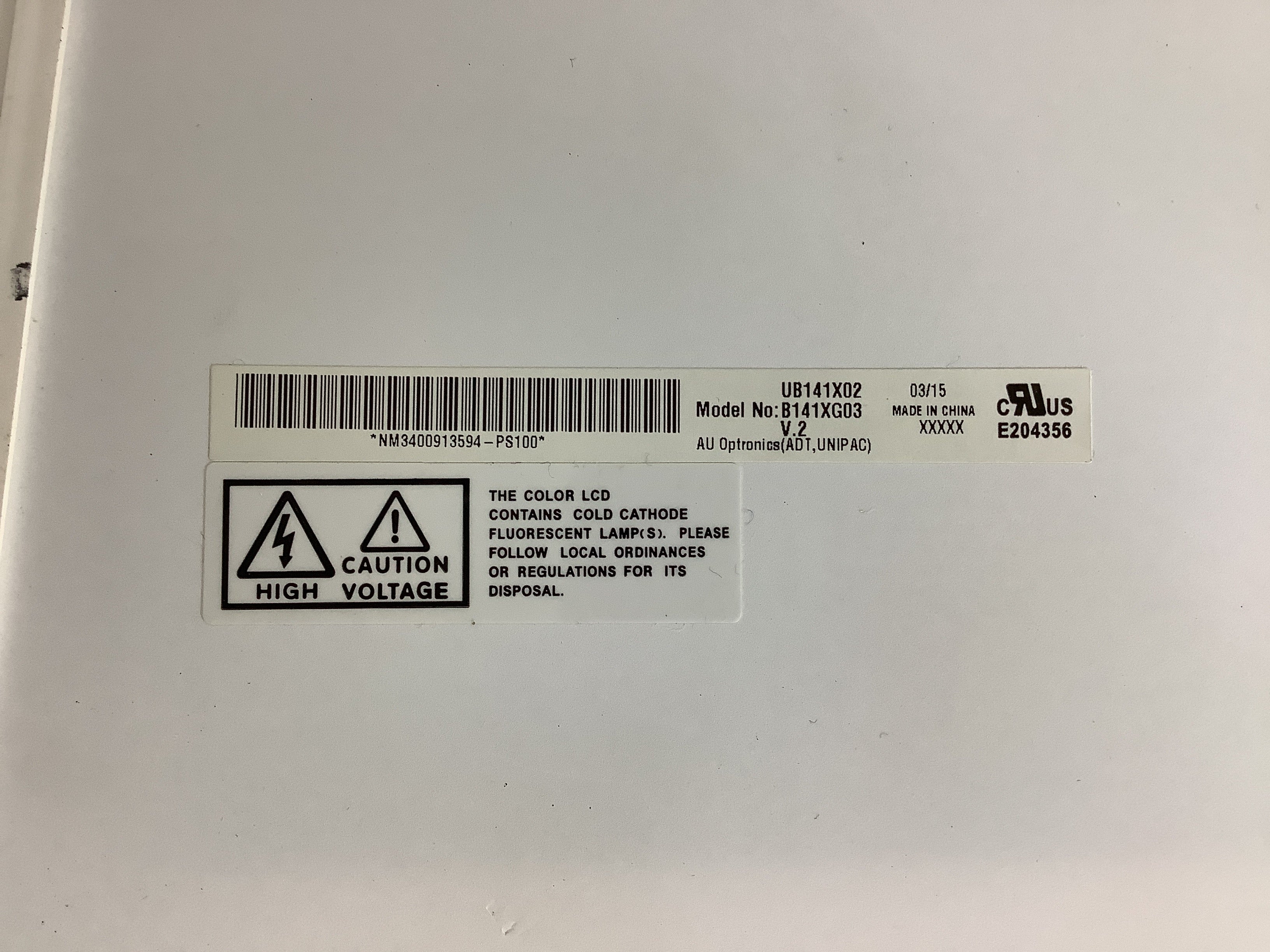 B141XG03 laptop screen image 4