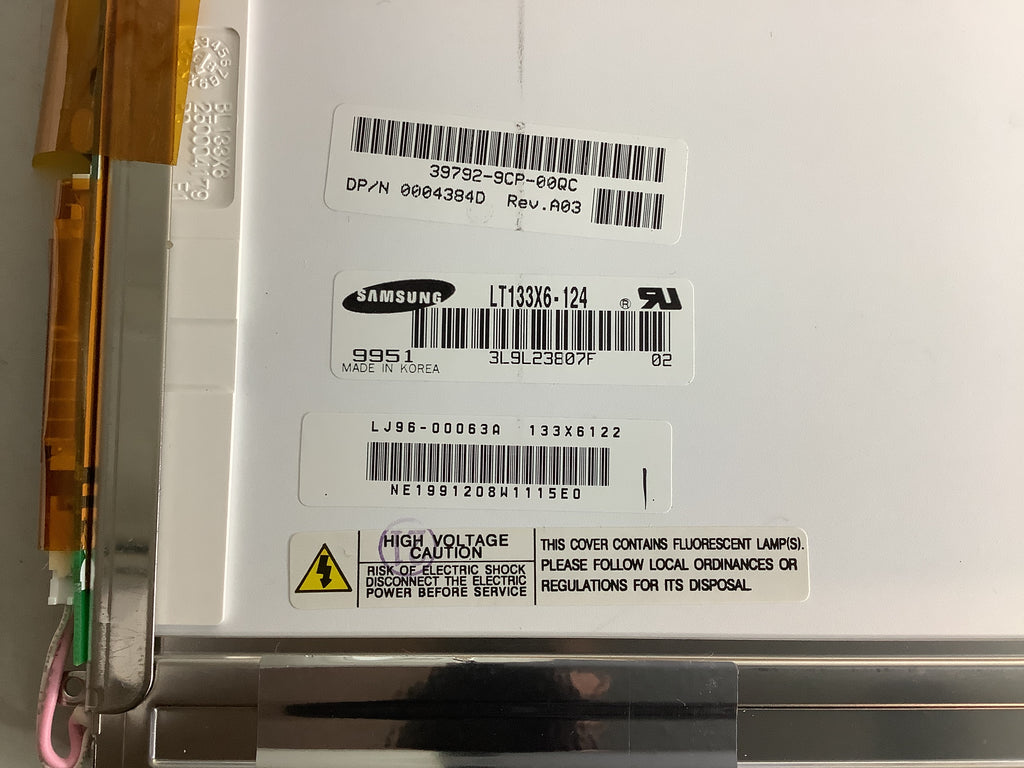 LT133X6-124 laptop screen image 3