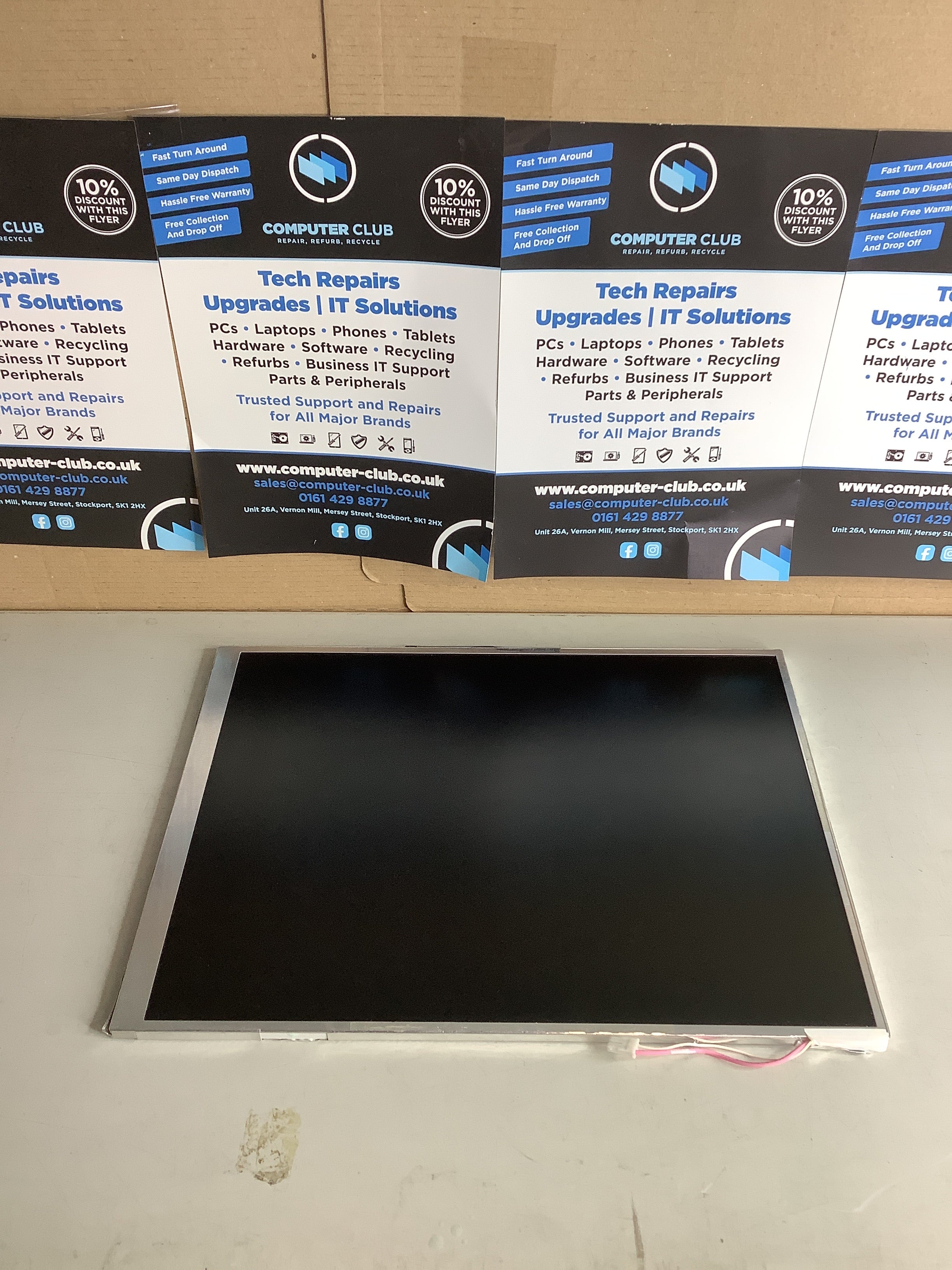 167133-001-LP laptop screen