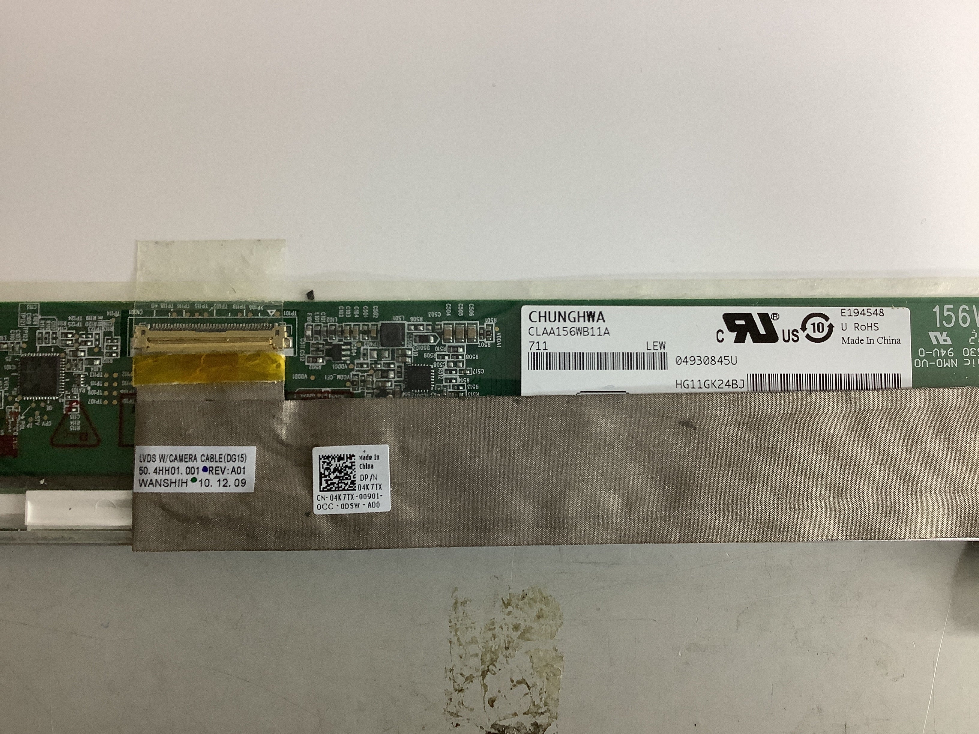 CLAA156WB11A laptop screen image 4