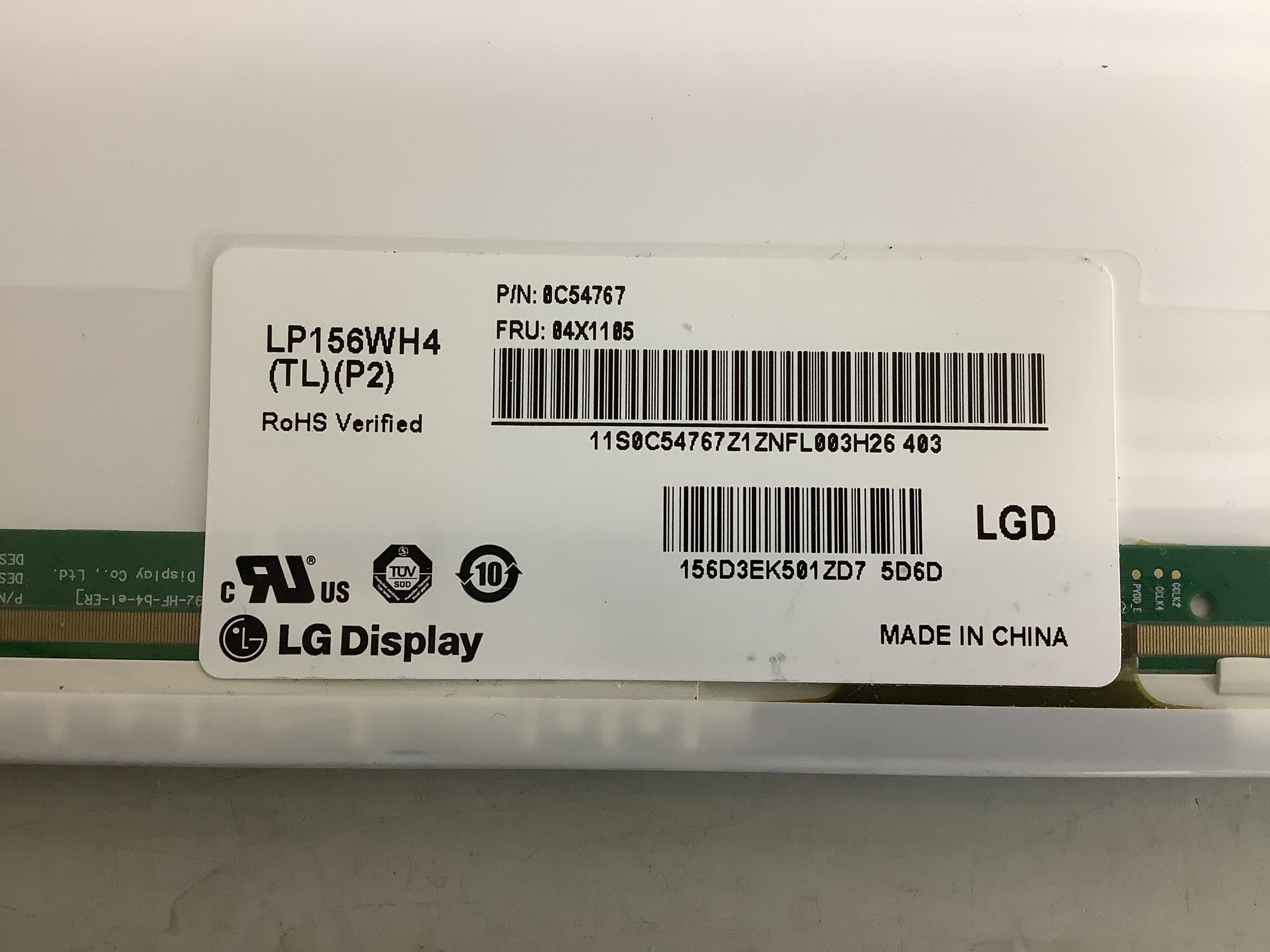 LP156WH4 (TL)(P2) laptop screen image 4