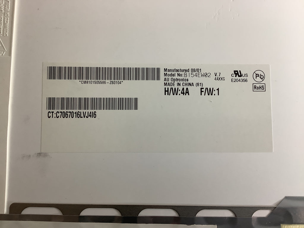 B154EW02 V.7 laptop screen image 4