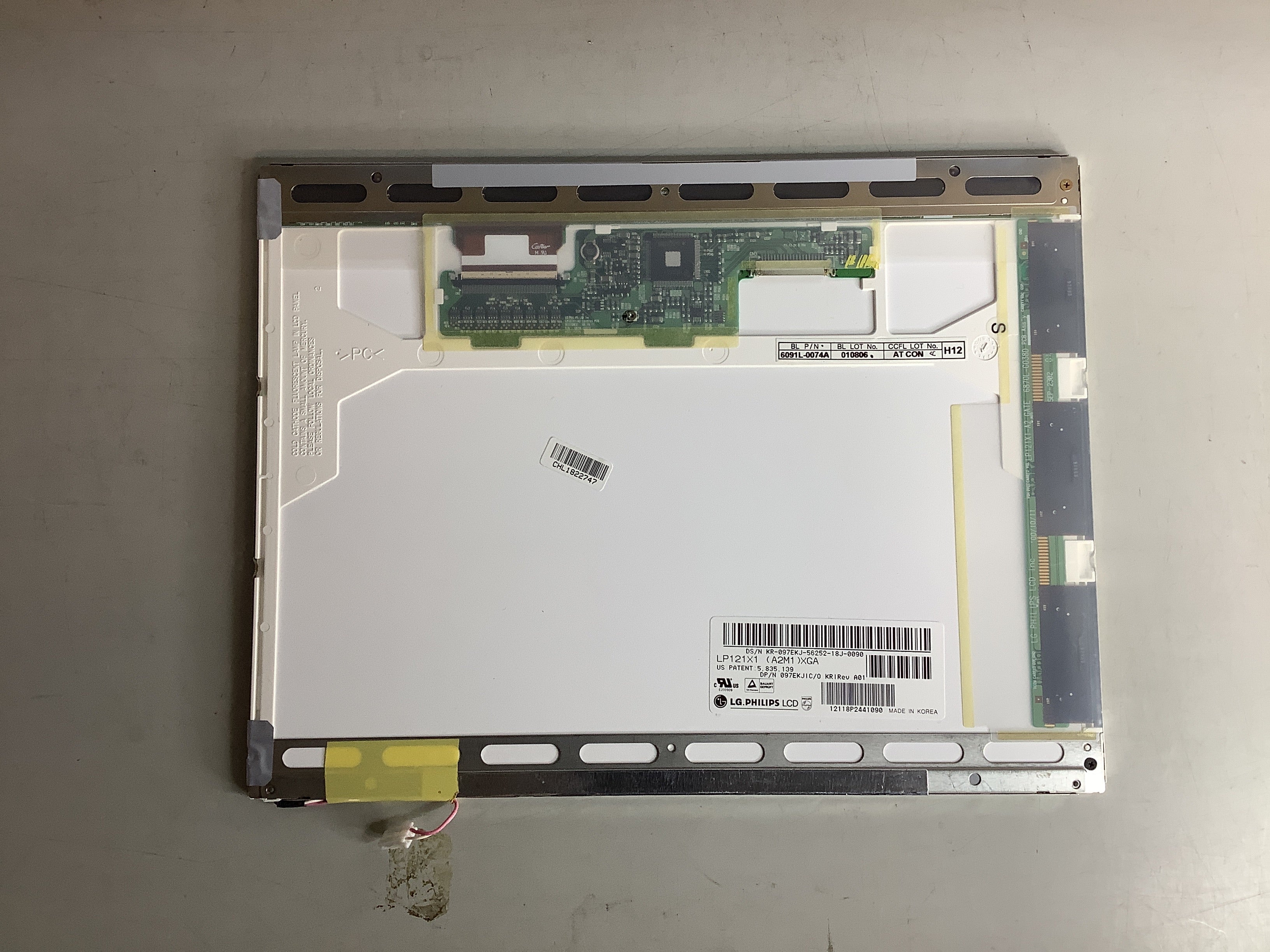 LP121X1 laptop screen image 3