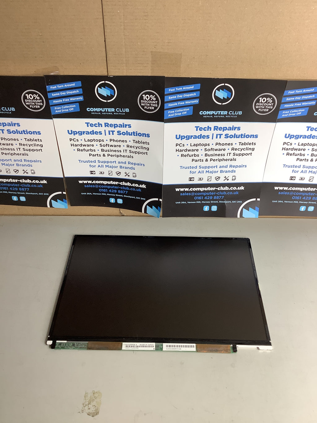 G33C00047210 laptop screen