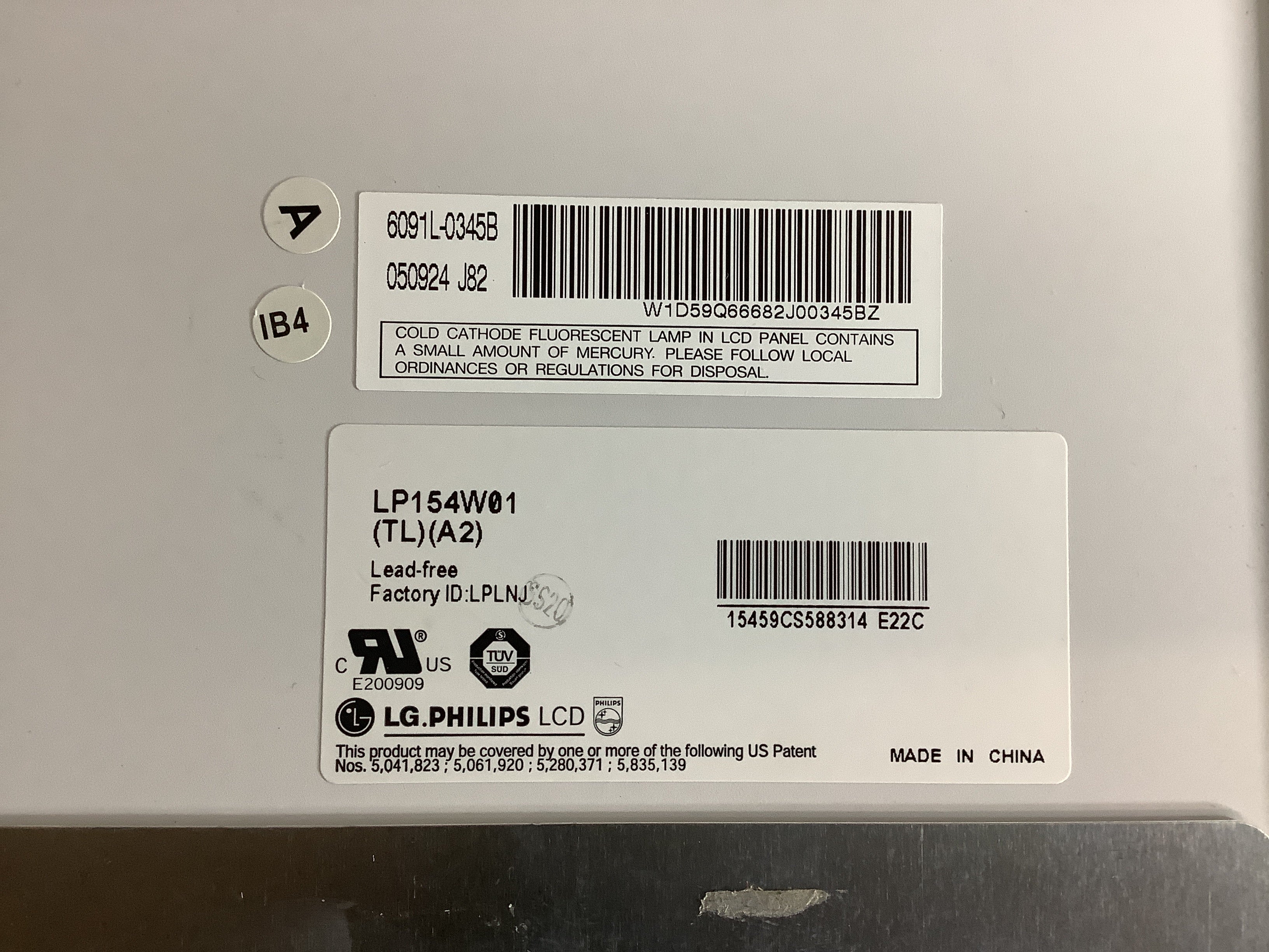 LP154W01 (TL)(A2) laptop screen image 4