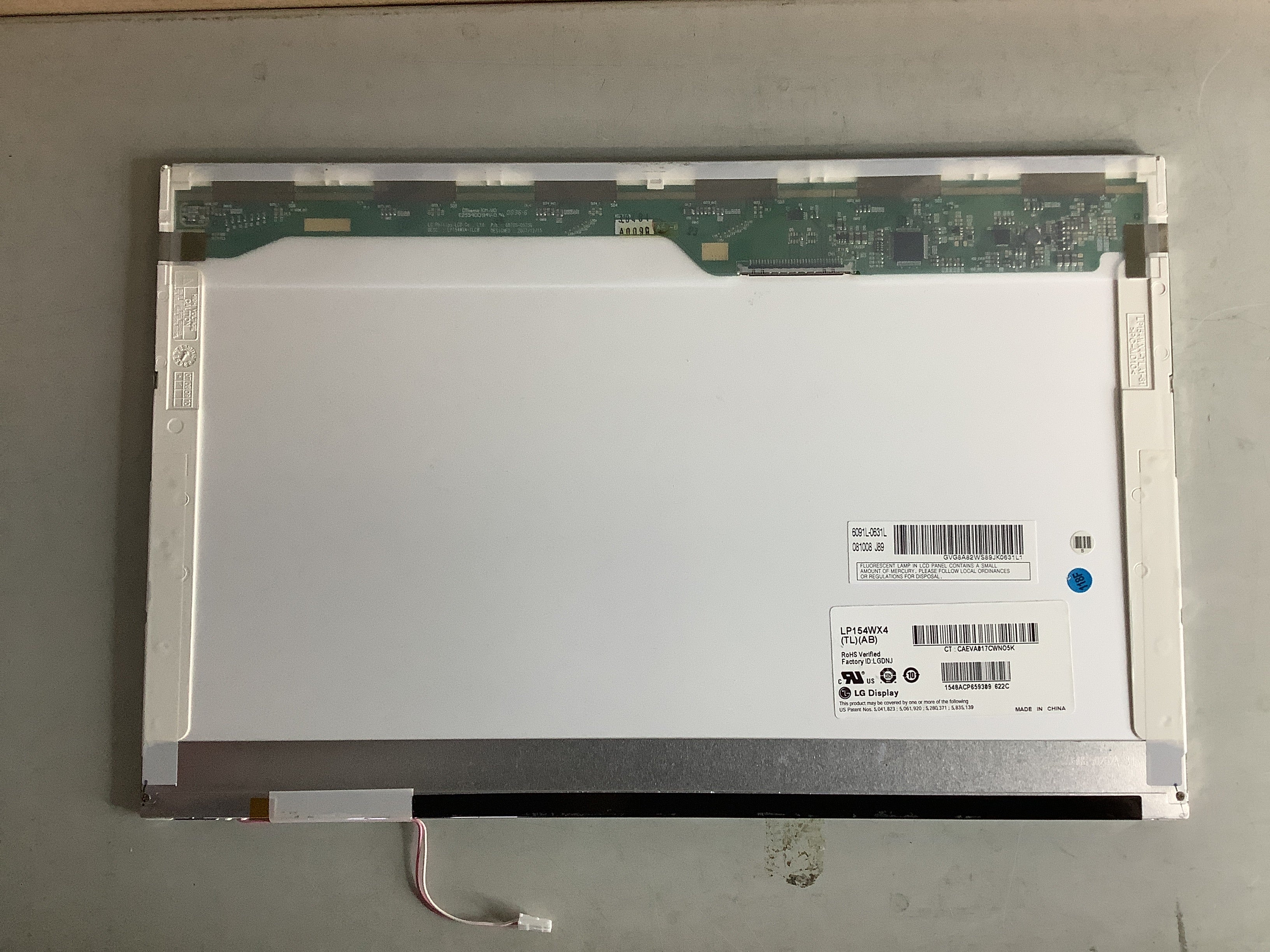 LP154WX4 (TL)(AB) laptop screen image 3
