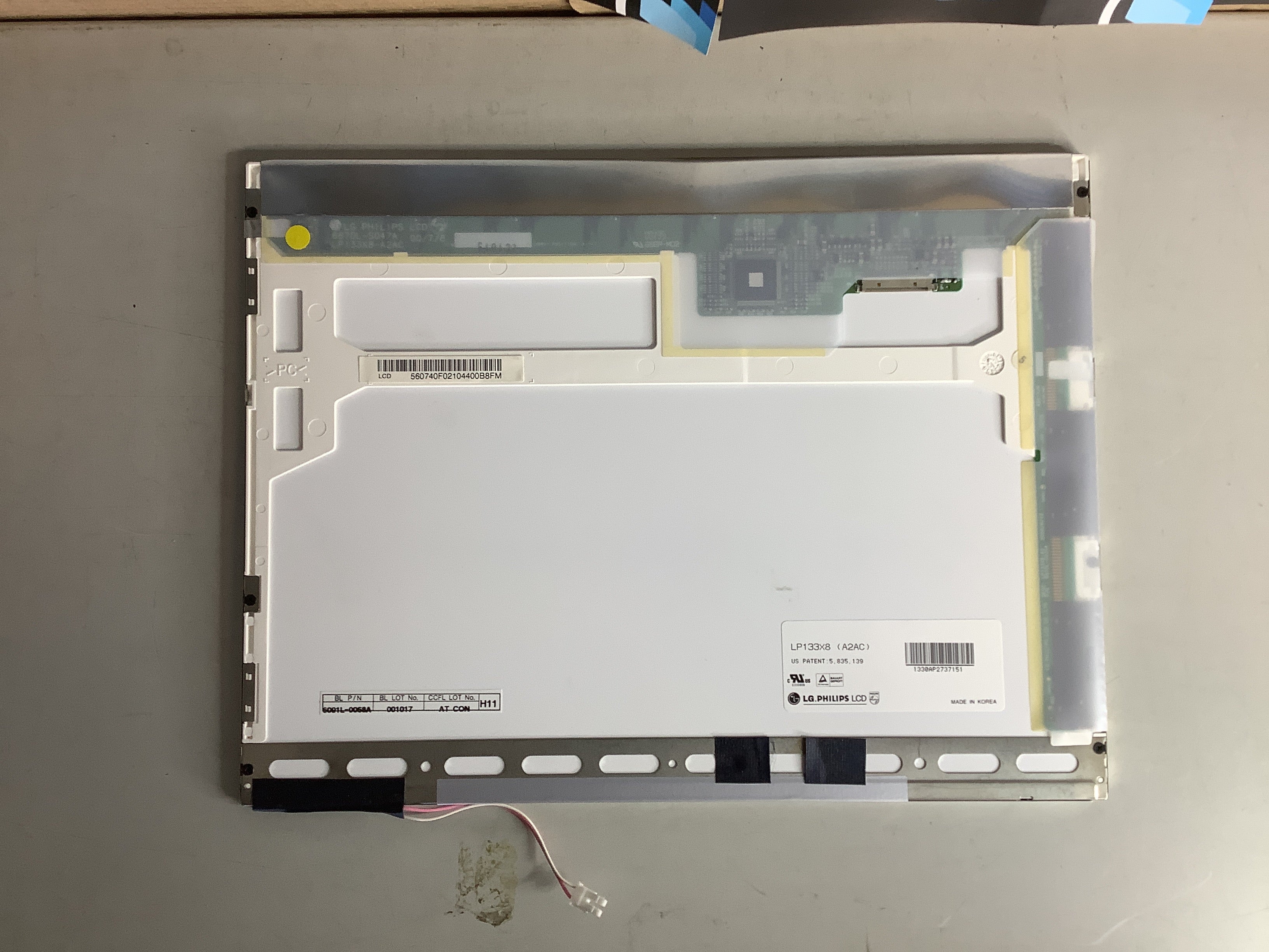 LP133X8 (A2AC) laptop screen image 3