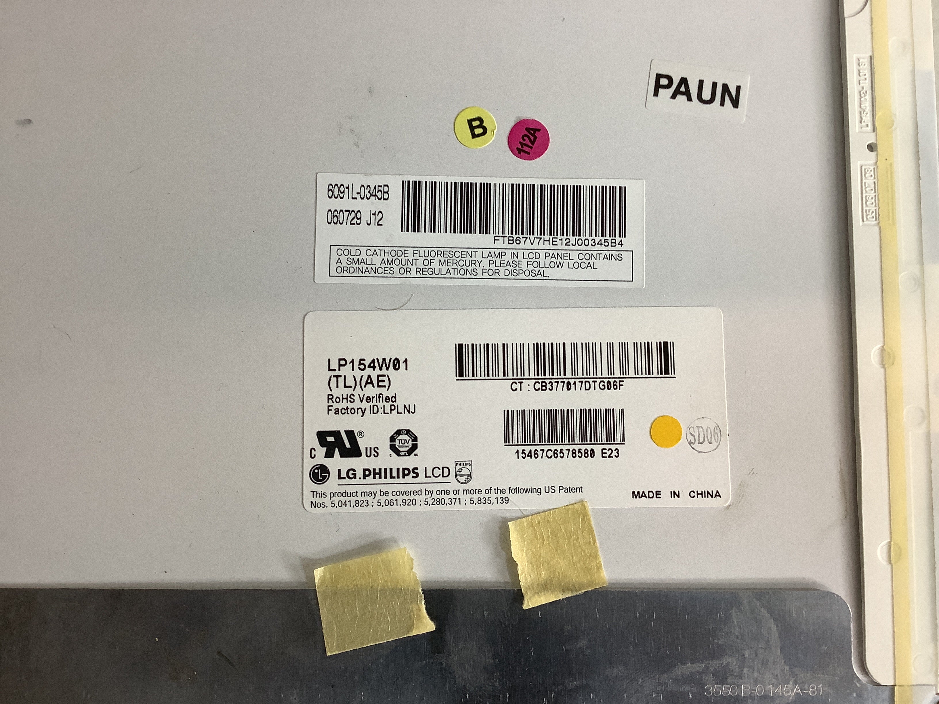 LP154W01 (TL)(AE) laptop screen image 4