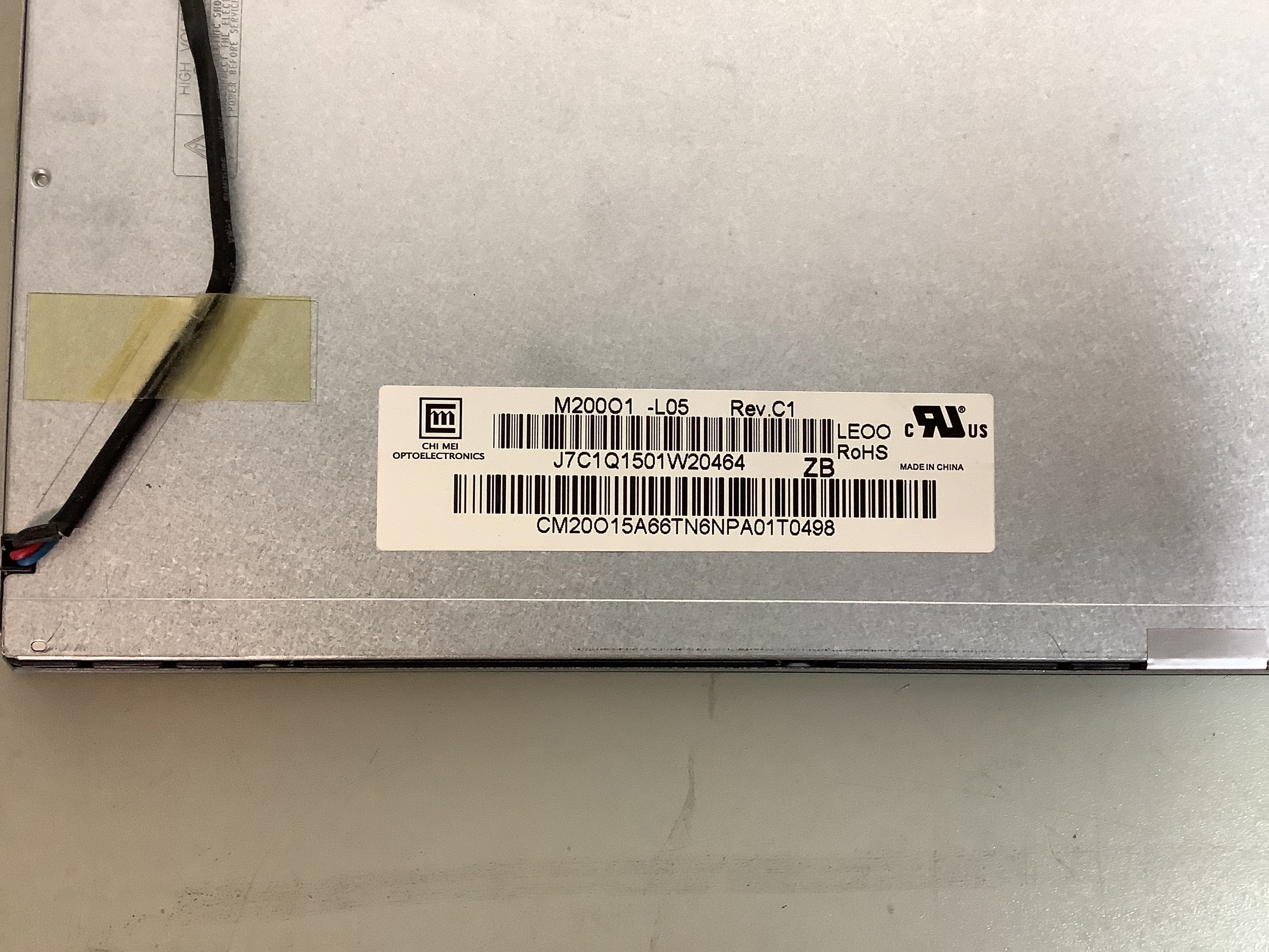 M200O1 -L05 Rev.C1 laptop screen image 4