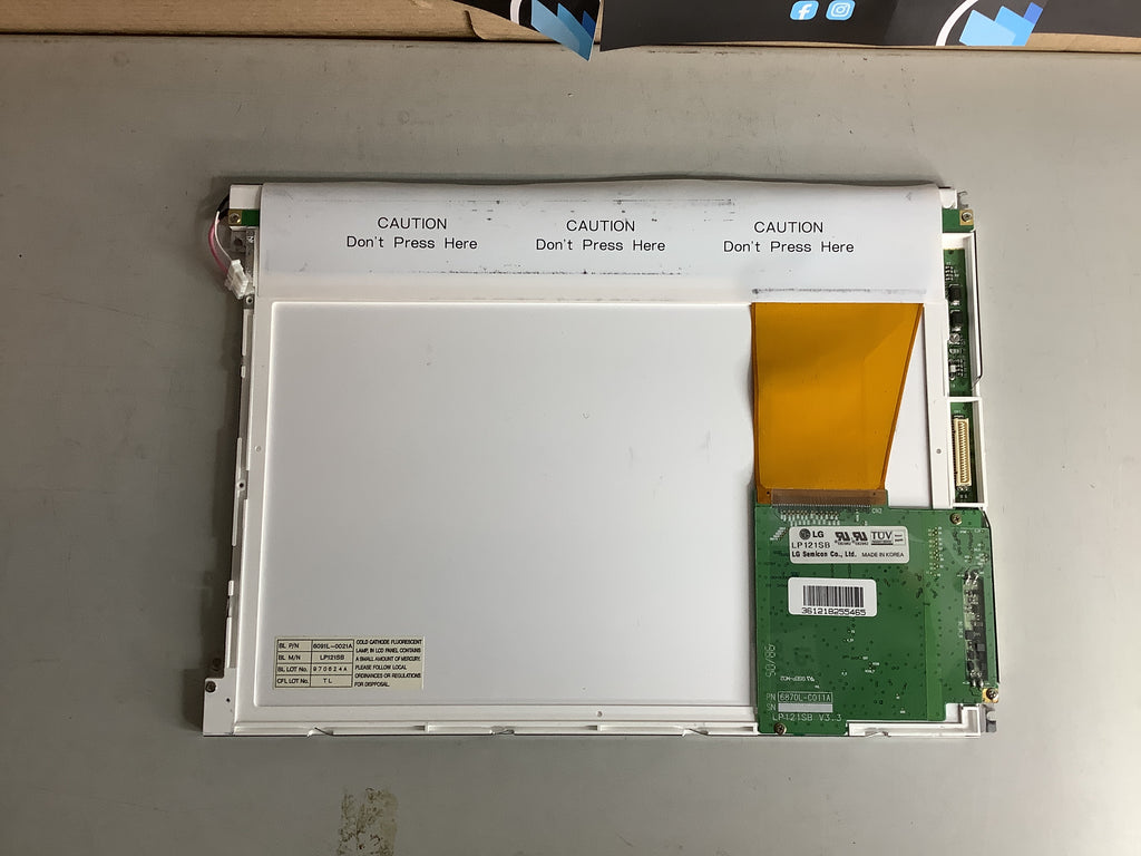 LP121SB V3.3 laptop screen image 3