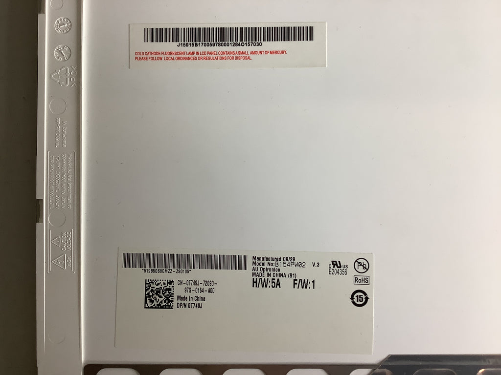 B154PW02 V.3 laptop screen image 4