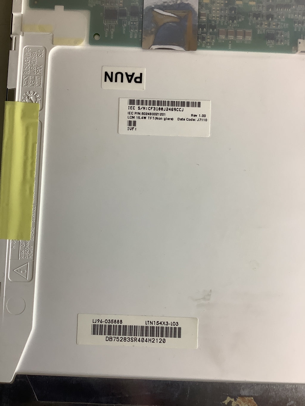 LTN154X3-L03 laptop screen image 5