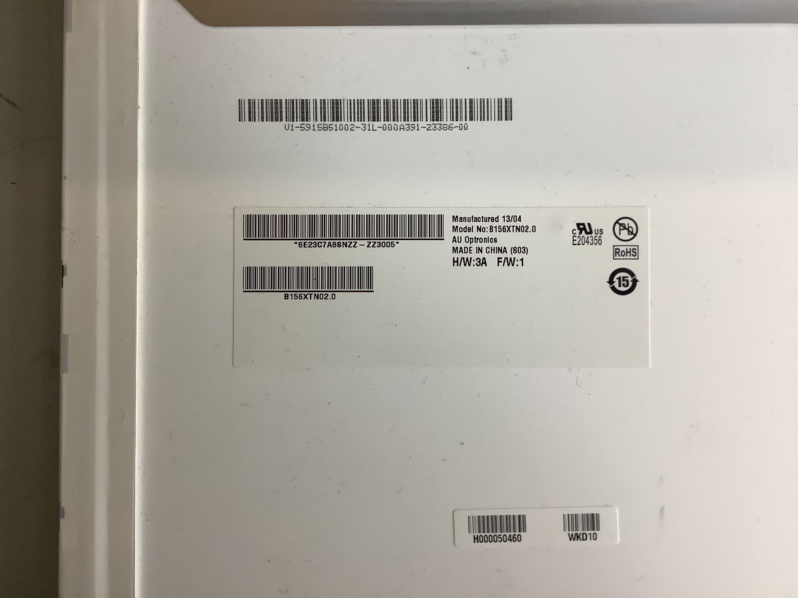B156XTN02.0 laptop screen image 4
