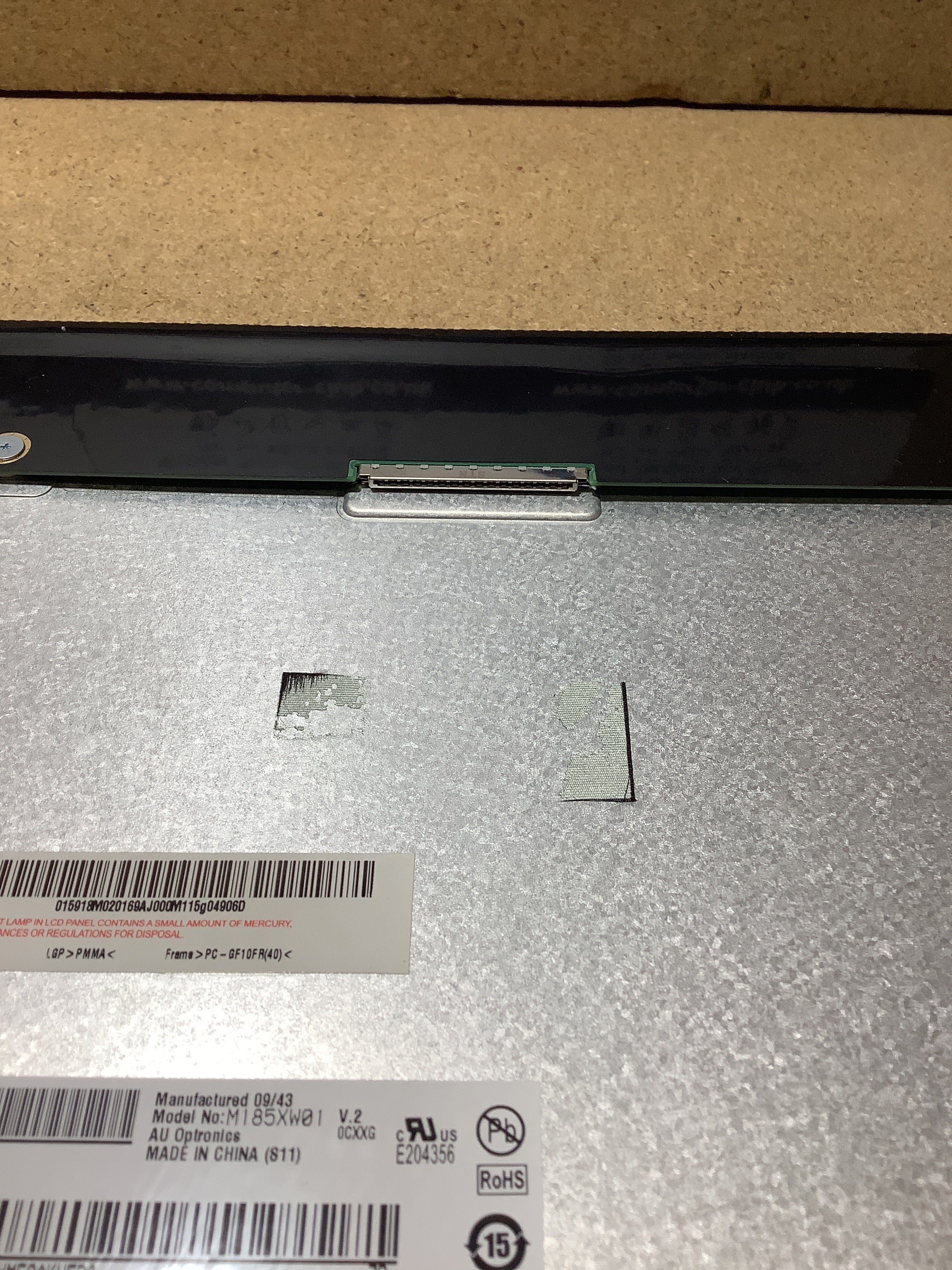 M185XW01 V.2 laptop screen image 7