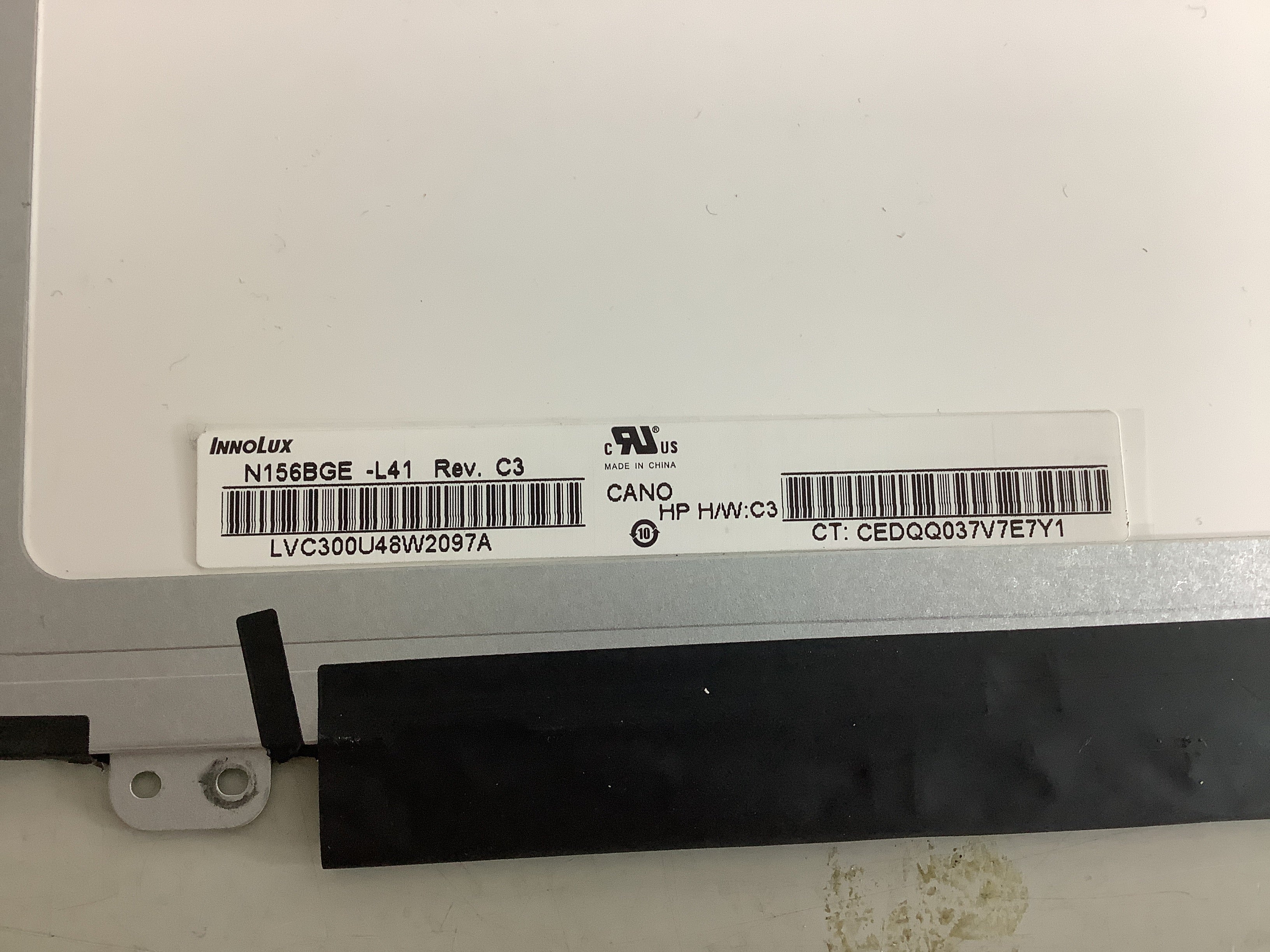 N156BGE -L41 Rev. C3 laptop screen image 4