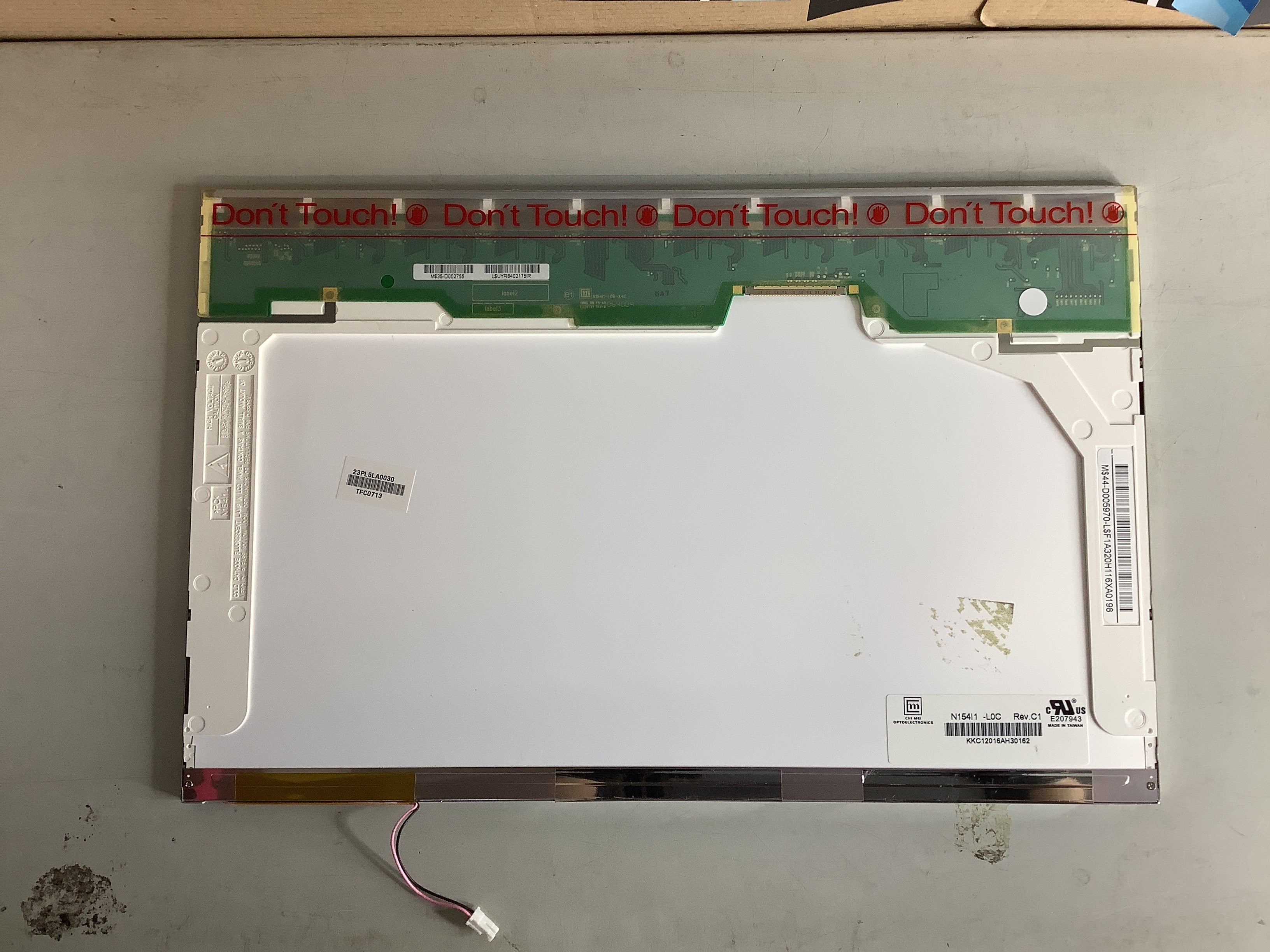 N154I1 -L0C Rev. C1 laptop screen image 3