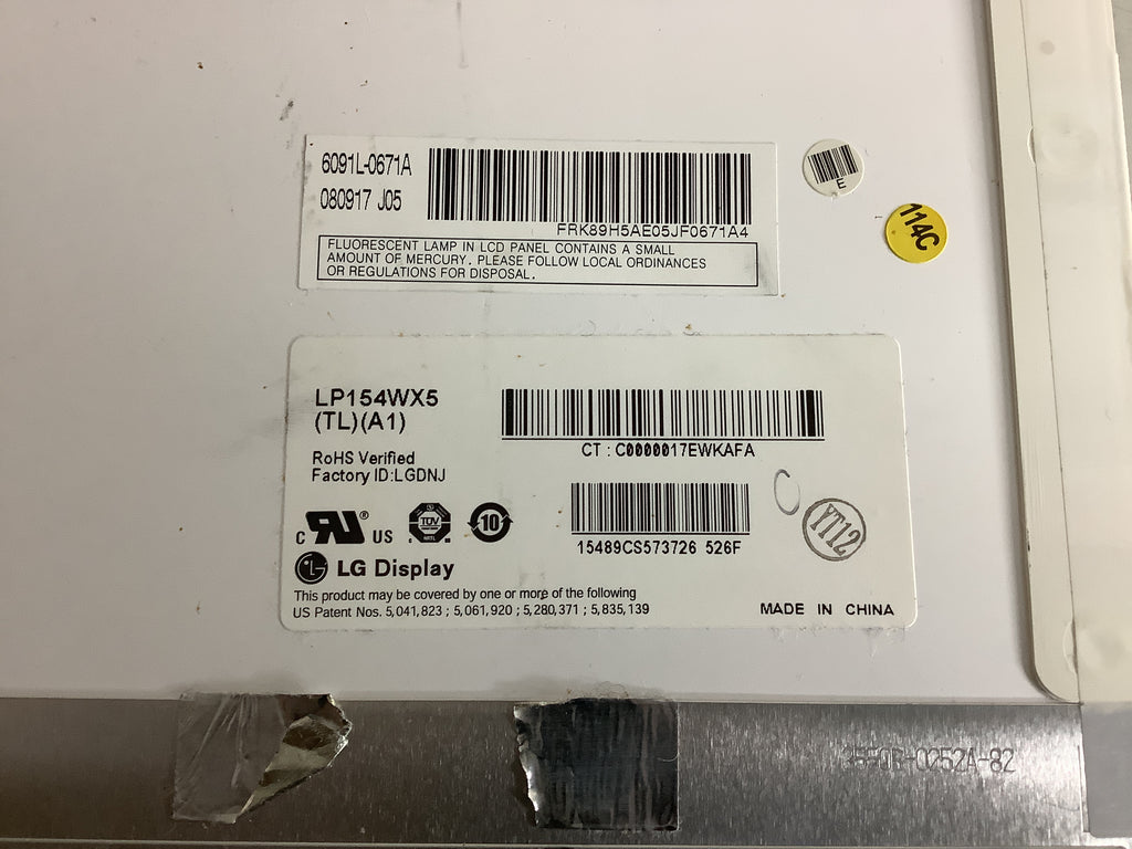 LP154WX5 (TL)(A1) laptop screen image 4