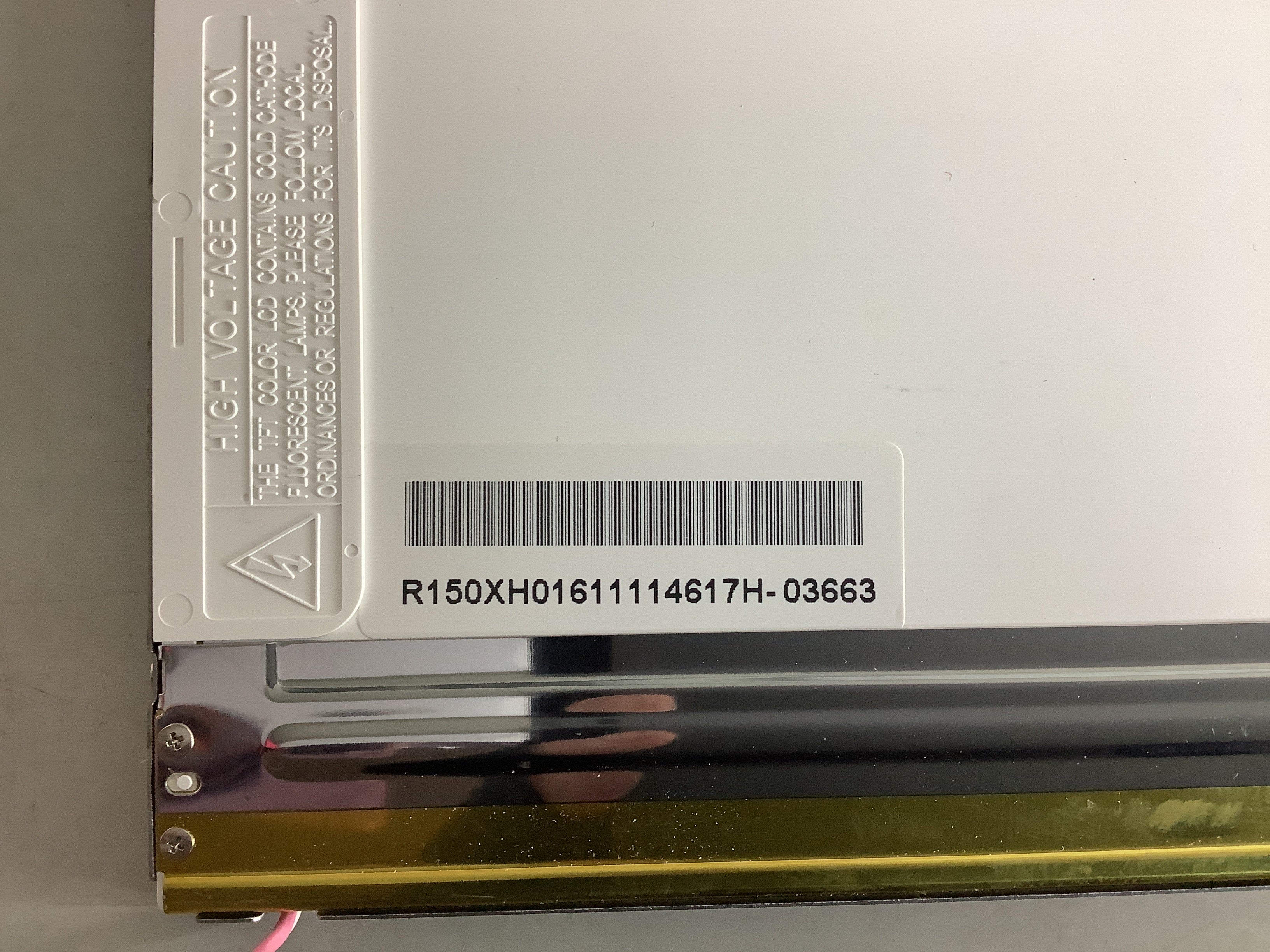 CLAA150XH01 laptop screen image 5