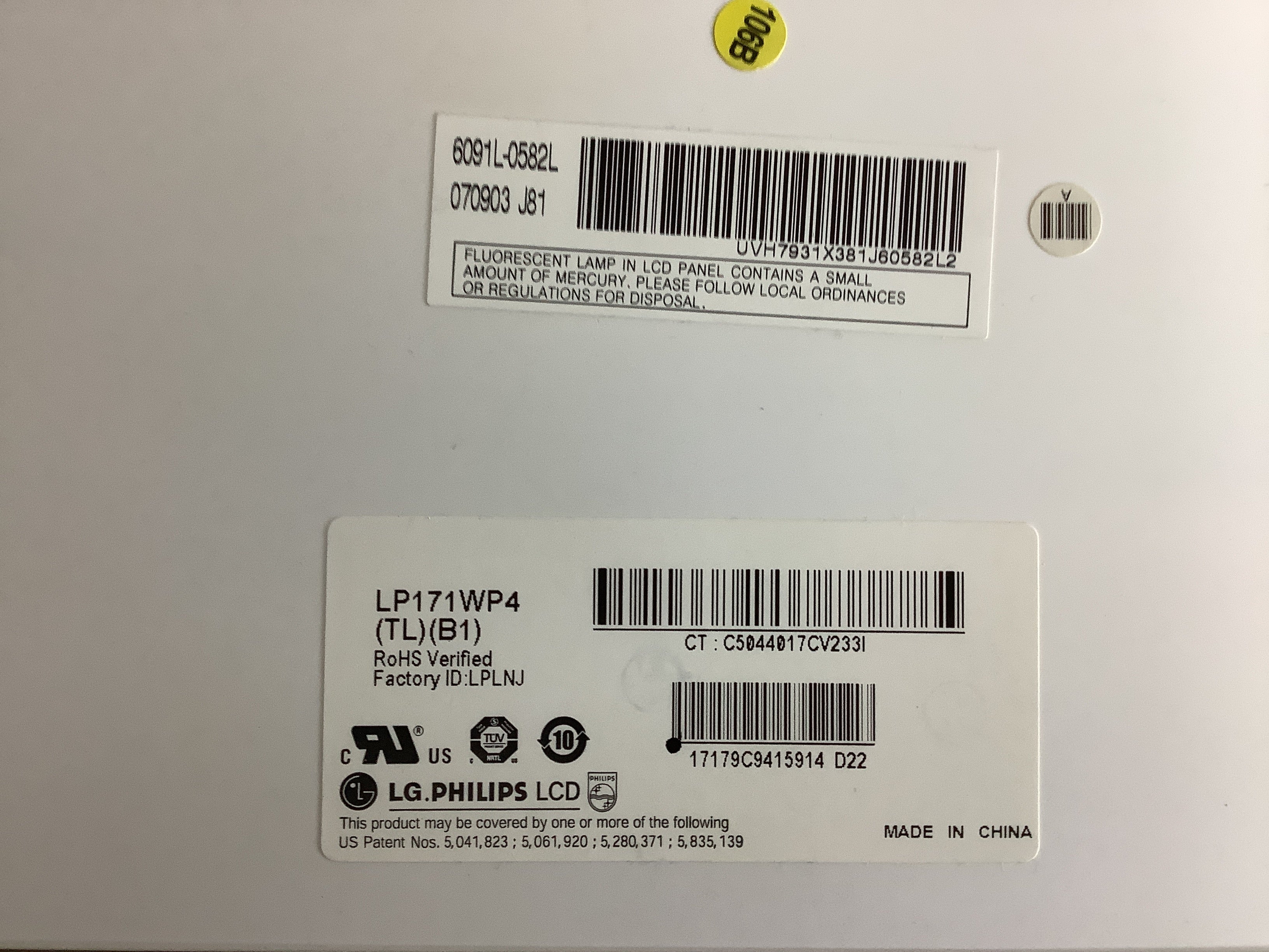 LP171WP4 (TL)(B1) laptop screen image 4