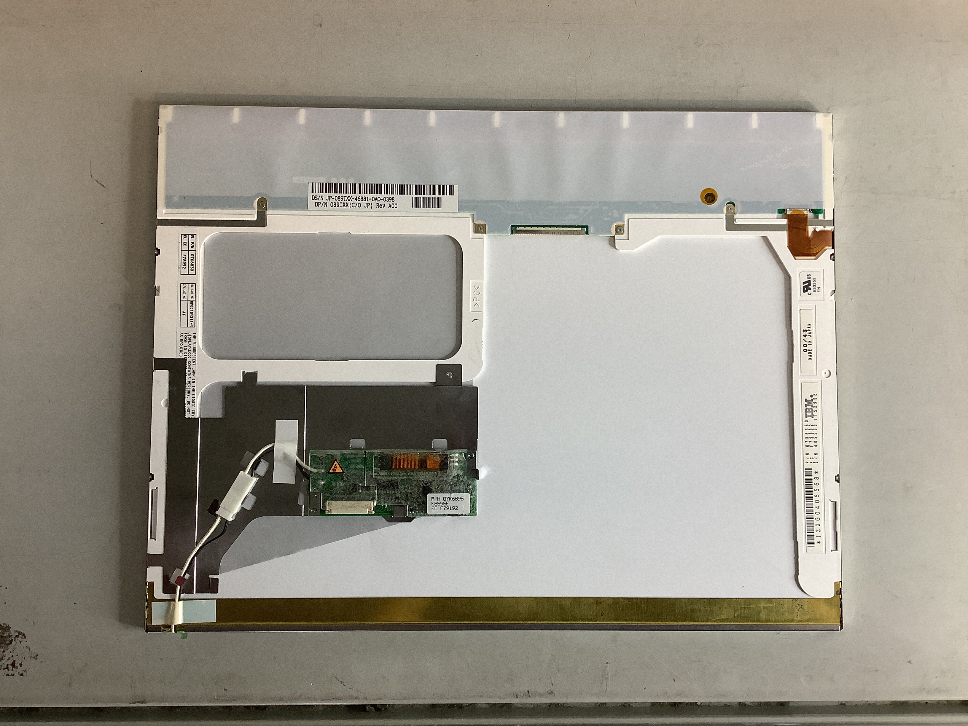 07K6850 laptop screen image 3