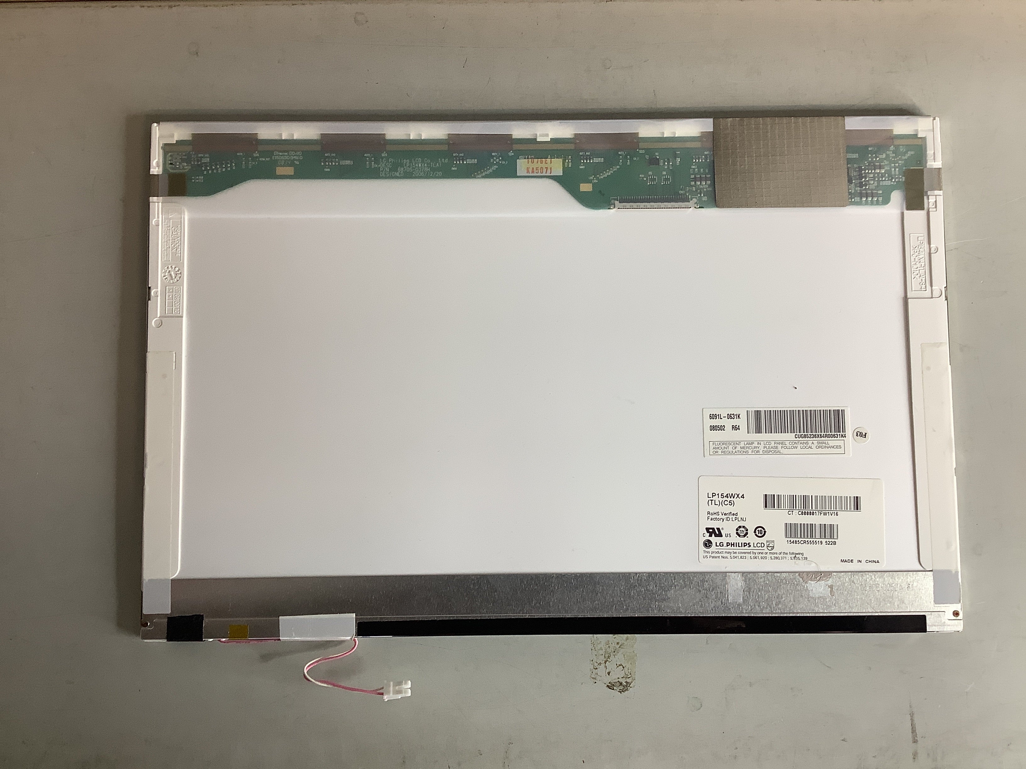 LP154WX4 (TL)(C5) laptop screen image 3