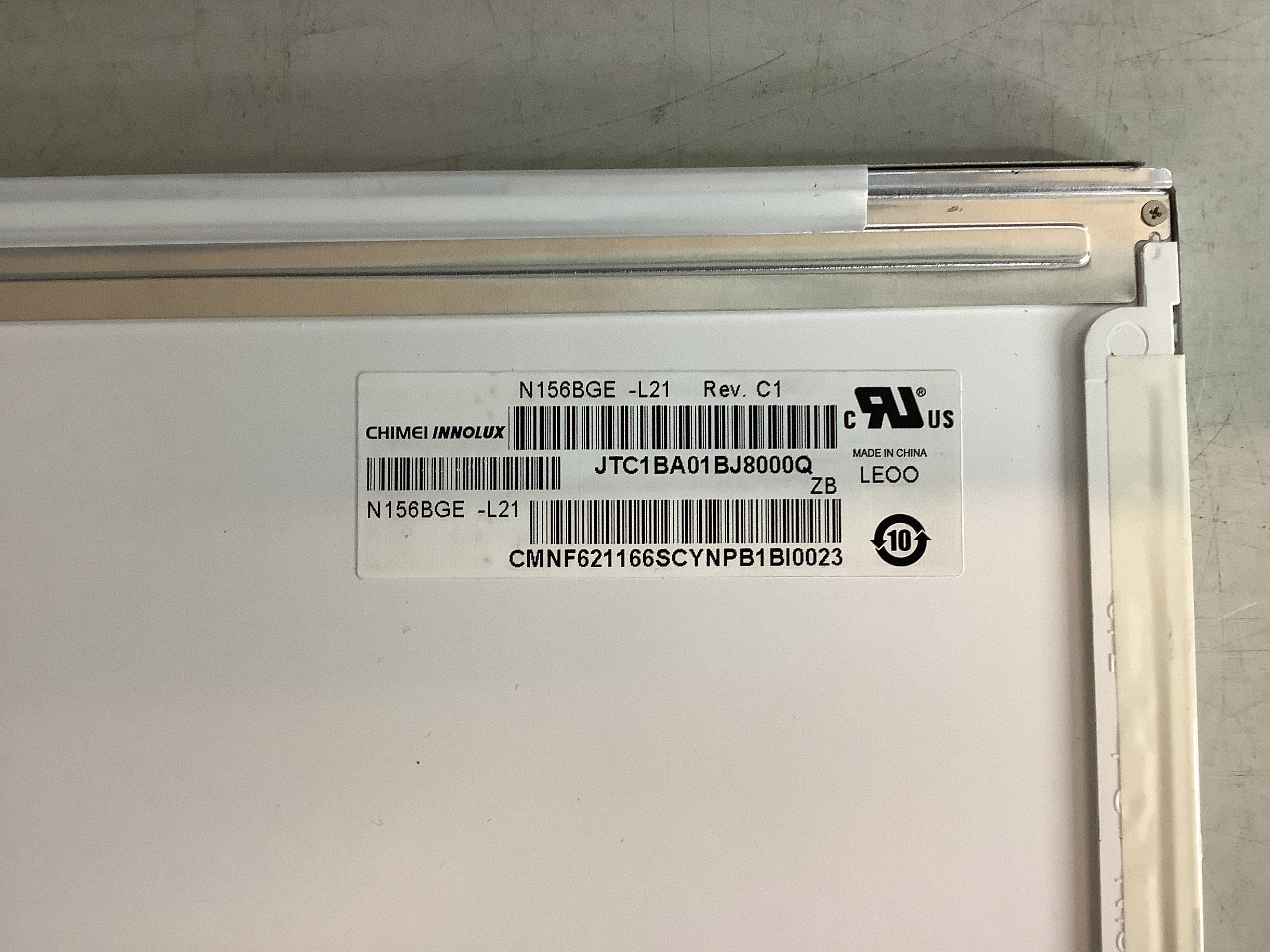 N156BGE -L21 Rev. C1 laptop screen image 4