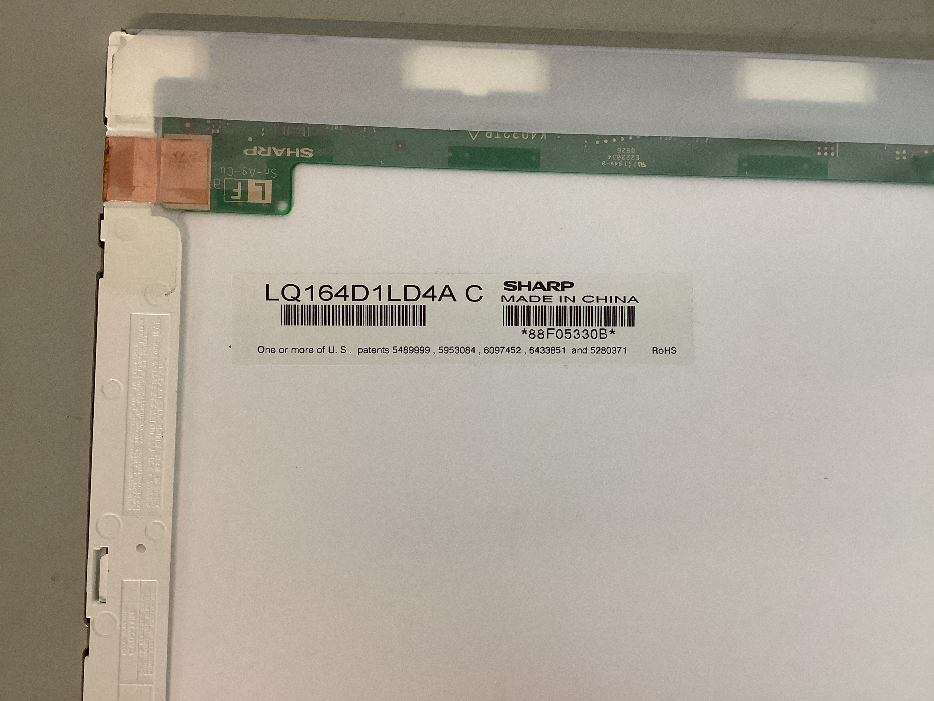 LQ164D1LD4A C laptop screen image 4
