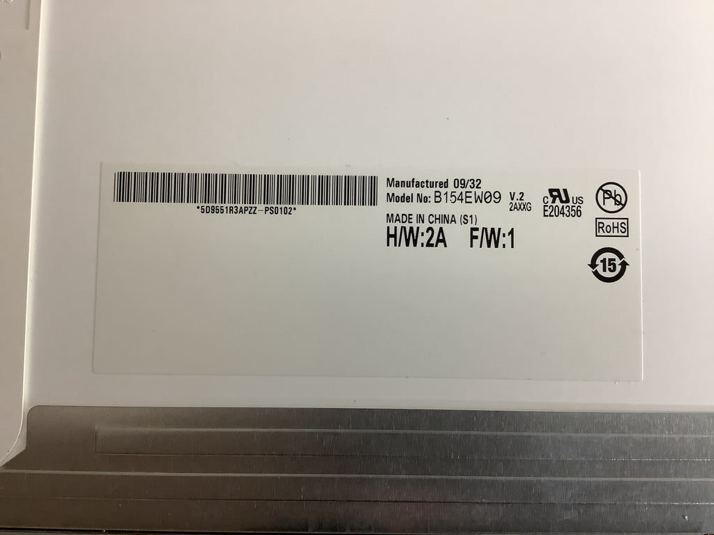 B154EW09 laptop screen image 4