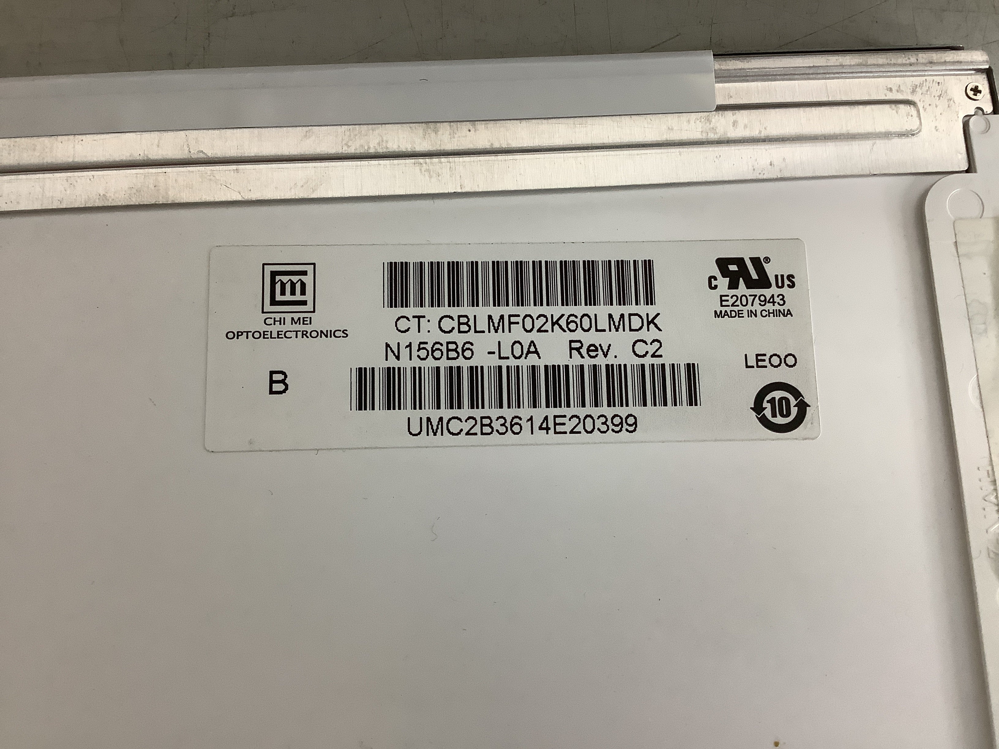 N156B6 -L0A Rev. C2 laptop screen image 4