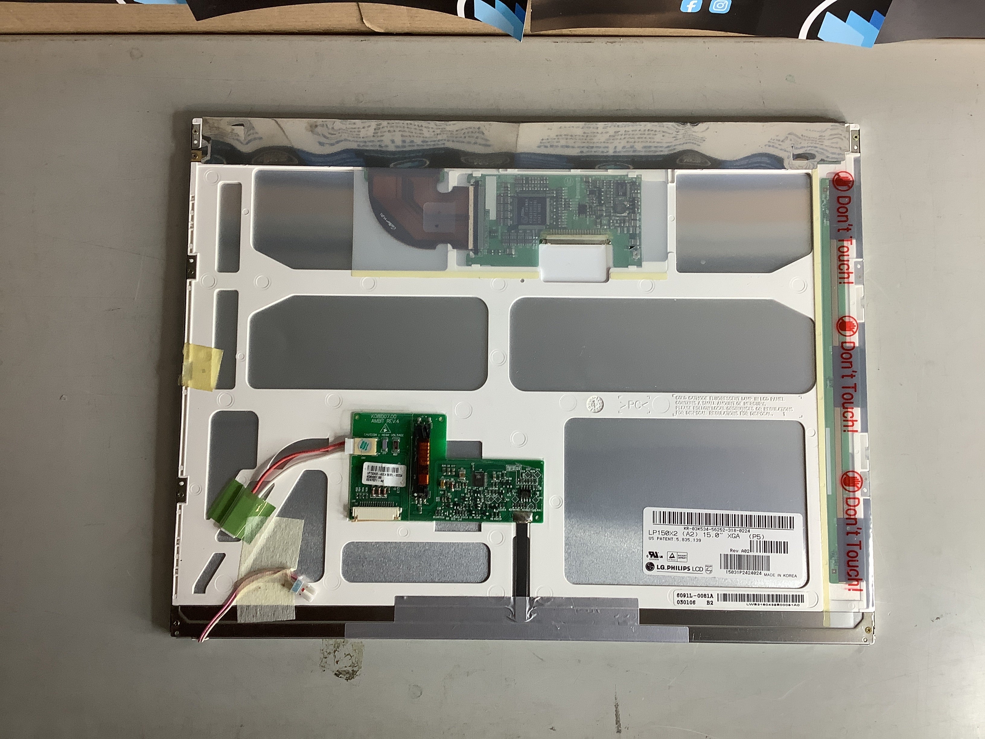 LP150X2 (A2) laptop screen image 3