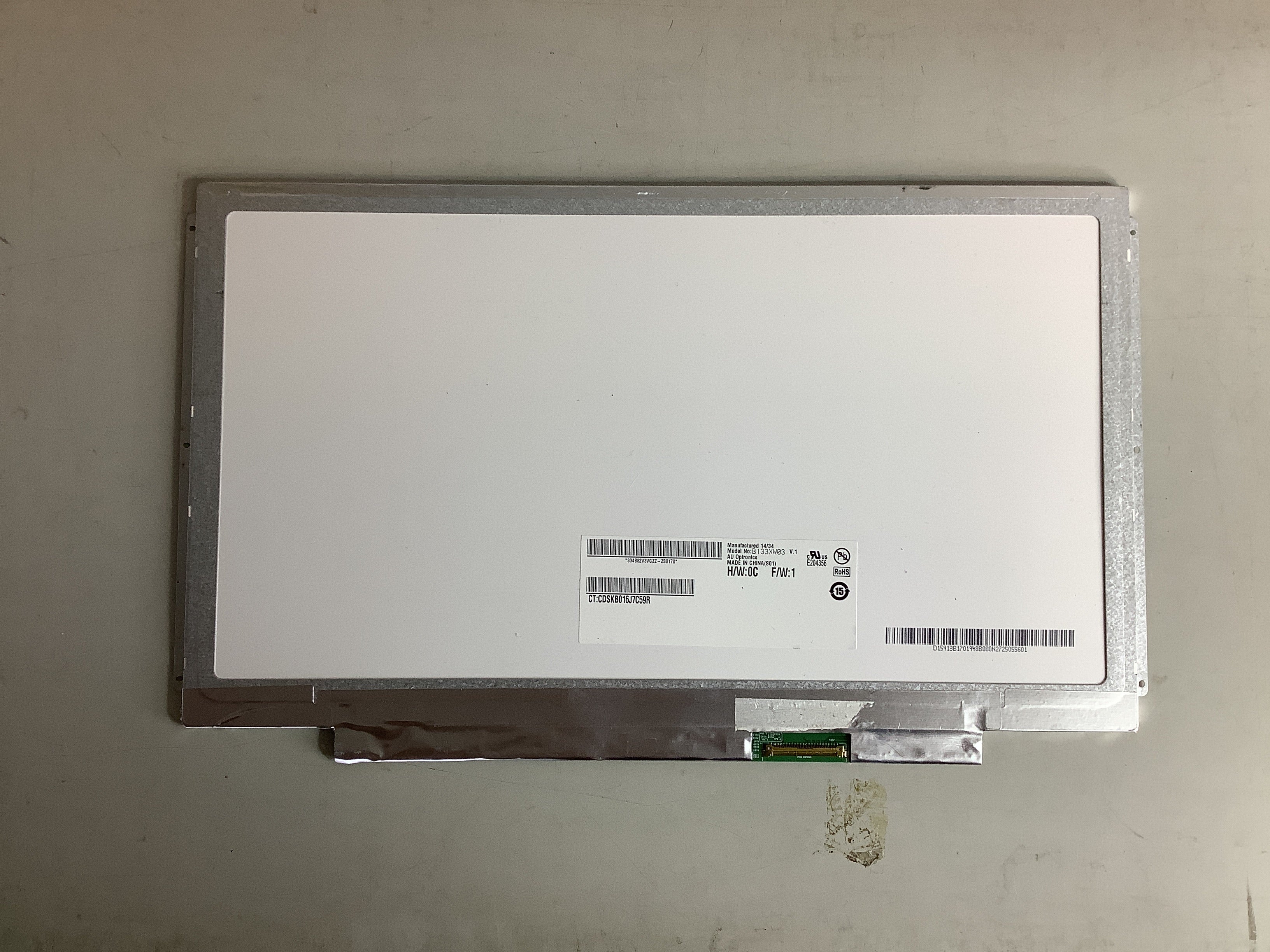 B133XW03 V.1 laptop screen image 3
