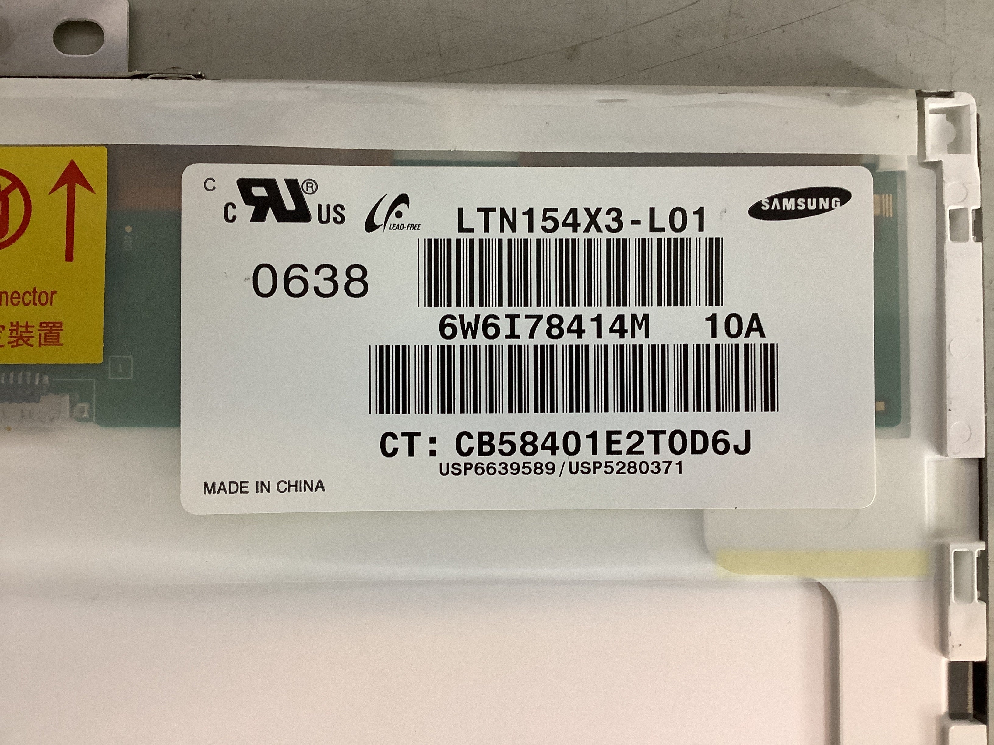 LTN154X3-L01 laptop screen image 4