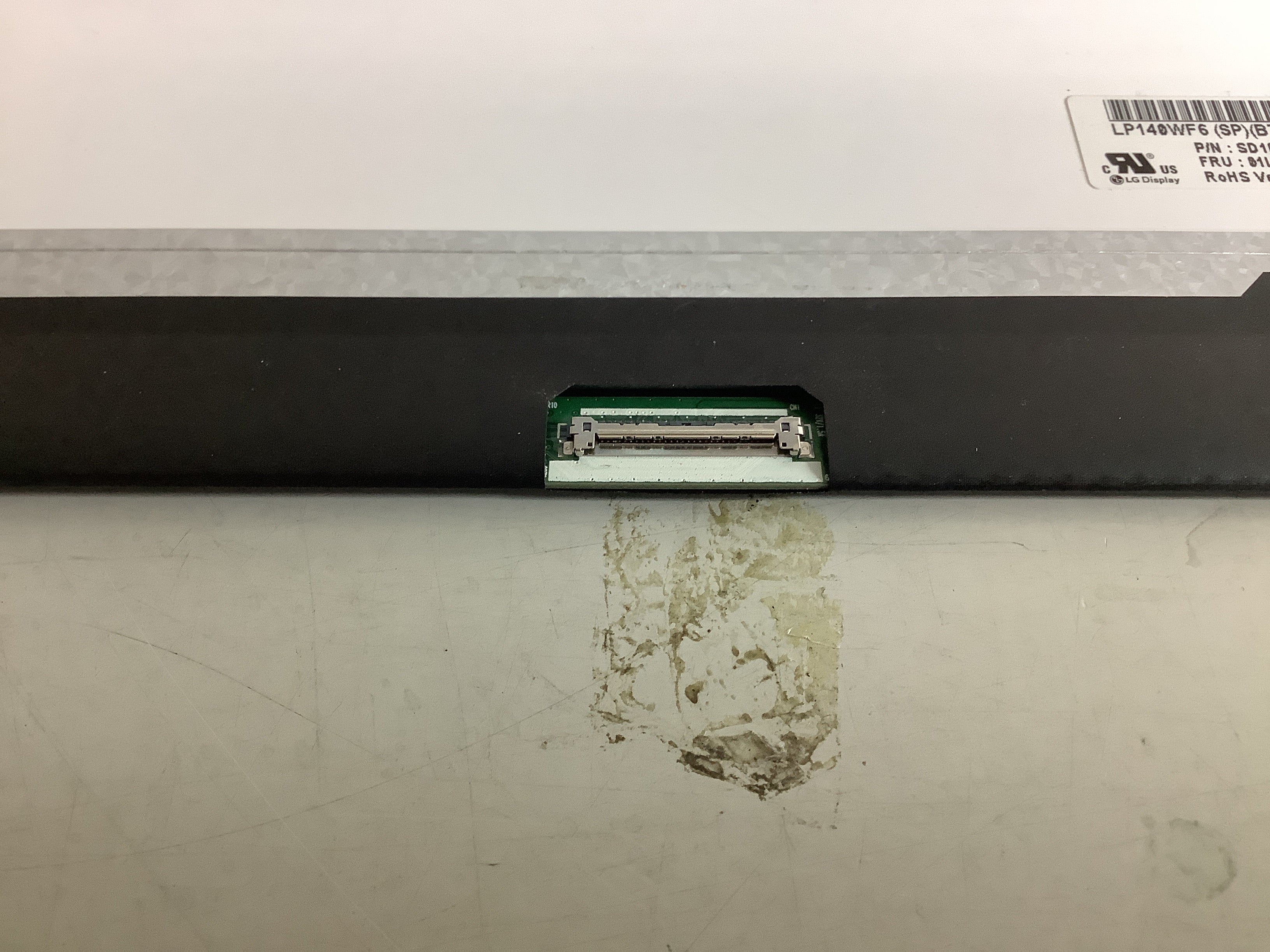 LP140WF6 (SP)(B7) laptop screen image 6