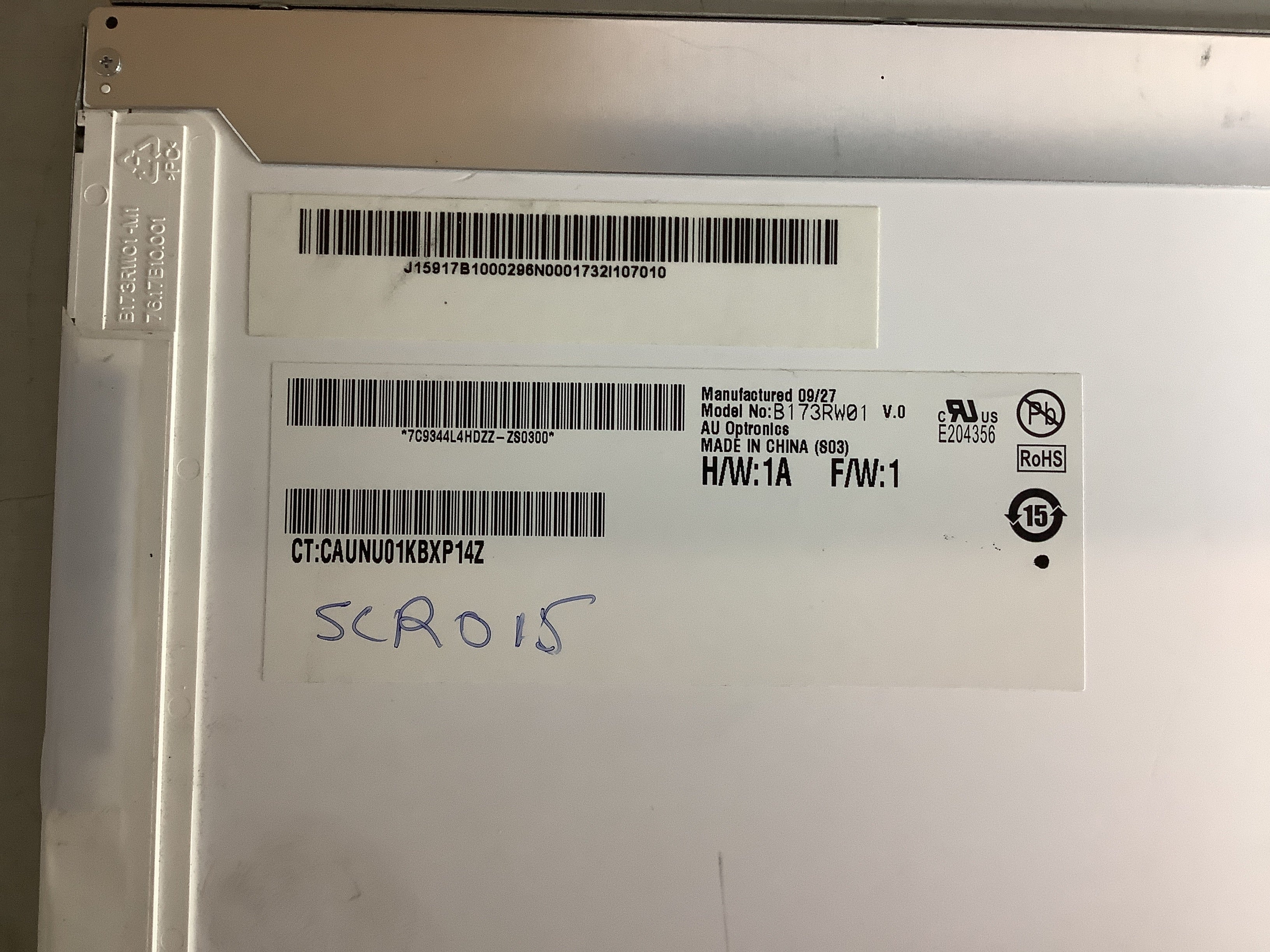 B173RW01 V.0 laptop screen image 4