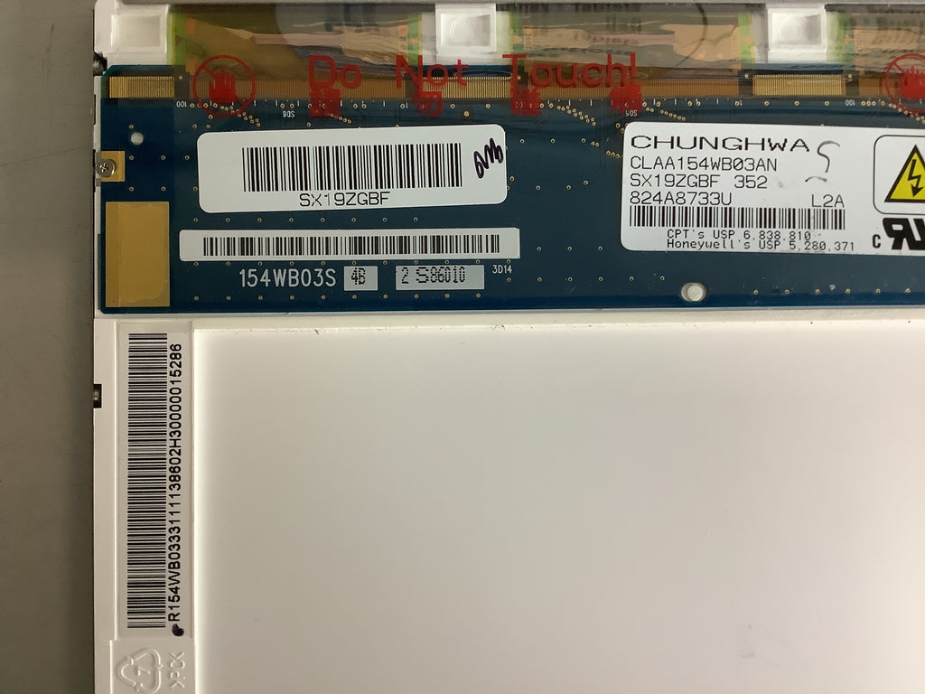 CLAA154WB03AN laptop screen image 4