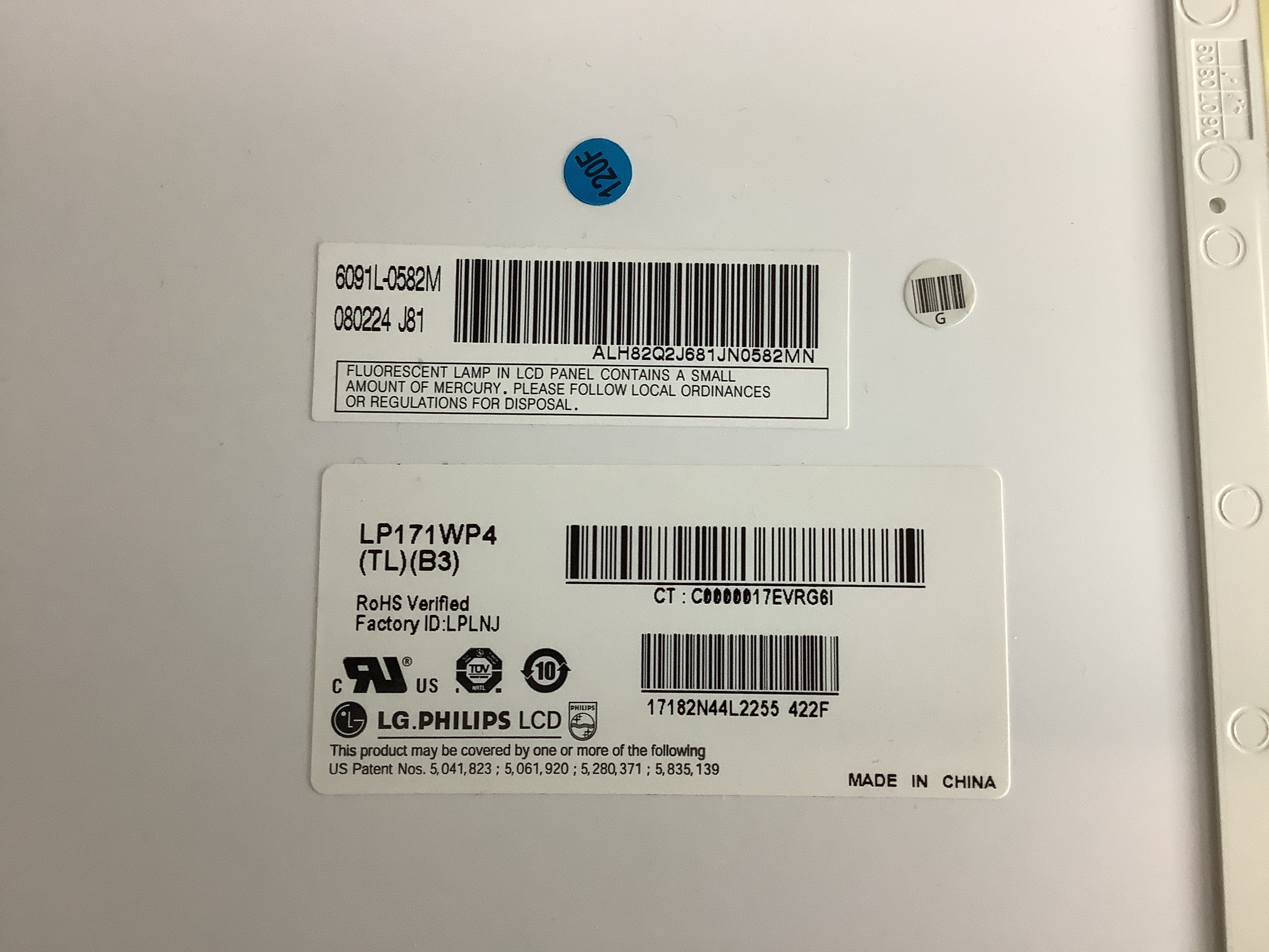 LP171WP4 (TL)(B3) laptop screen image 4