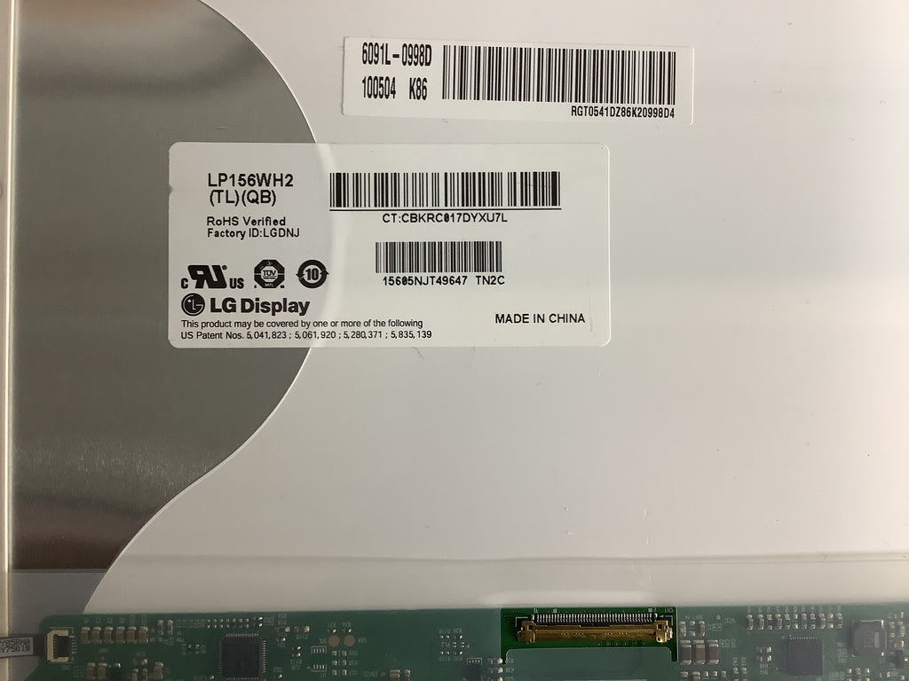 LP156WH2 (TL)(QB) laptop screen image 4