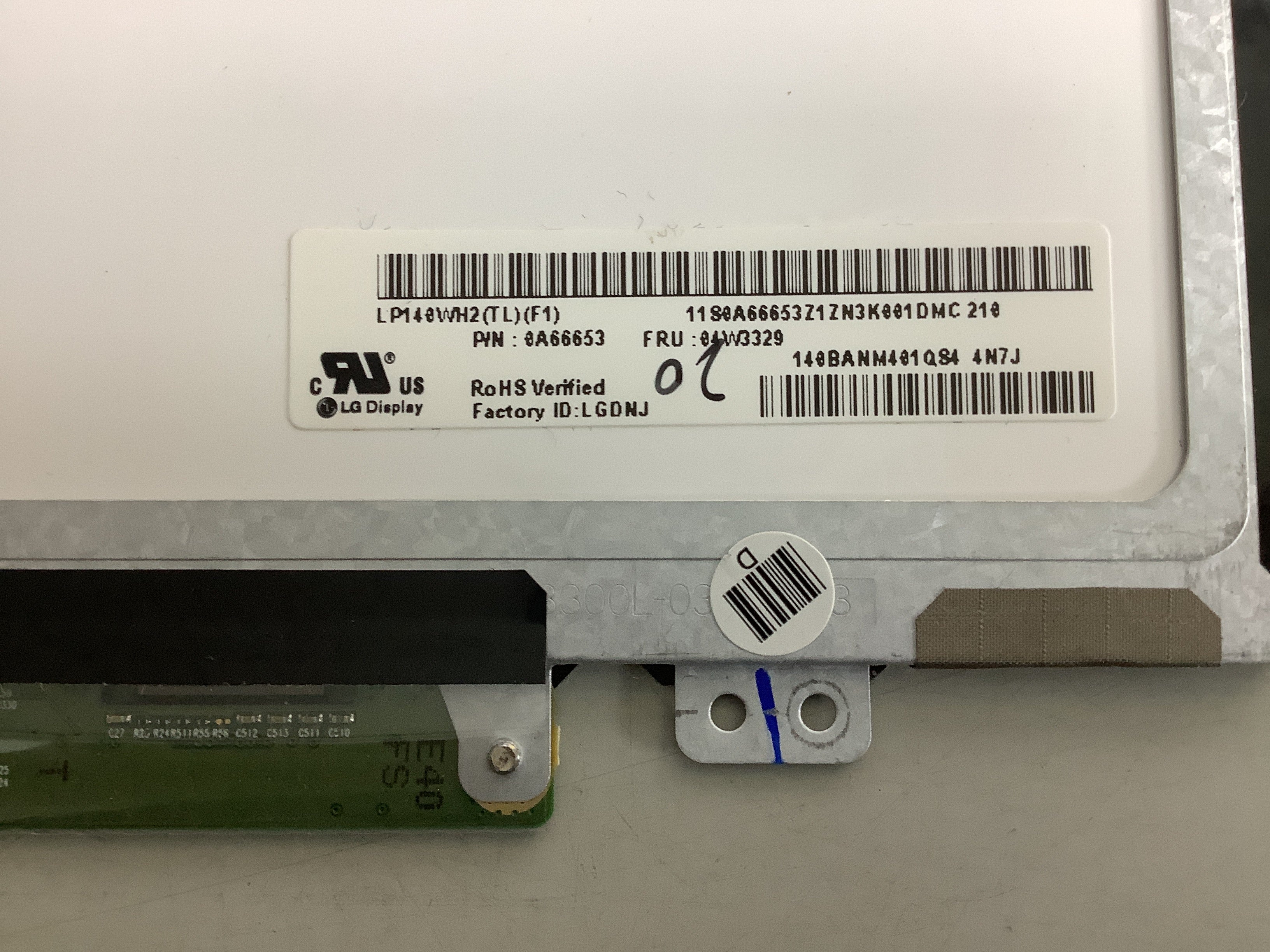 LP140WH2 (TL) (F1) laptop screen image 4