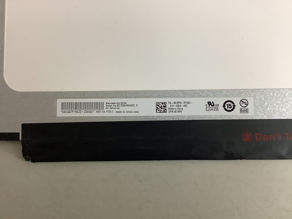 B156HAN02.3 laptop screen image 4