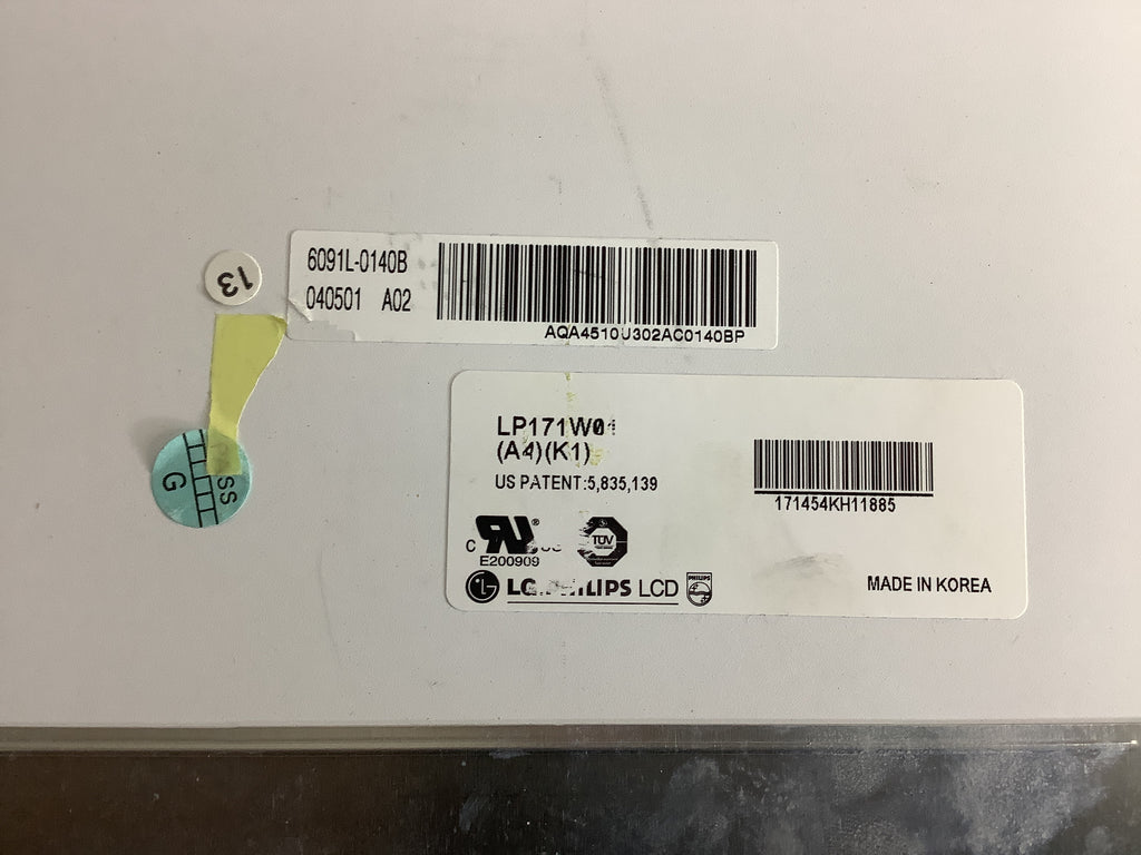 LP171W01 (A4)(K1) laptop screen image 4