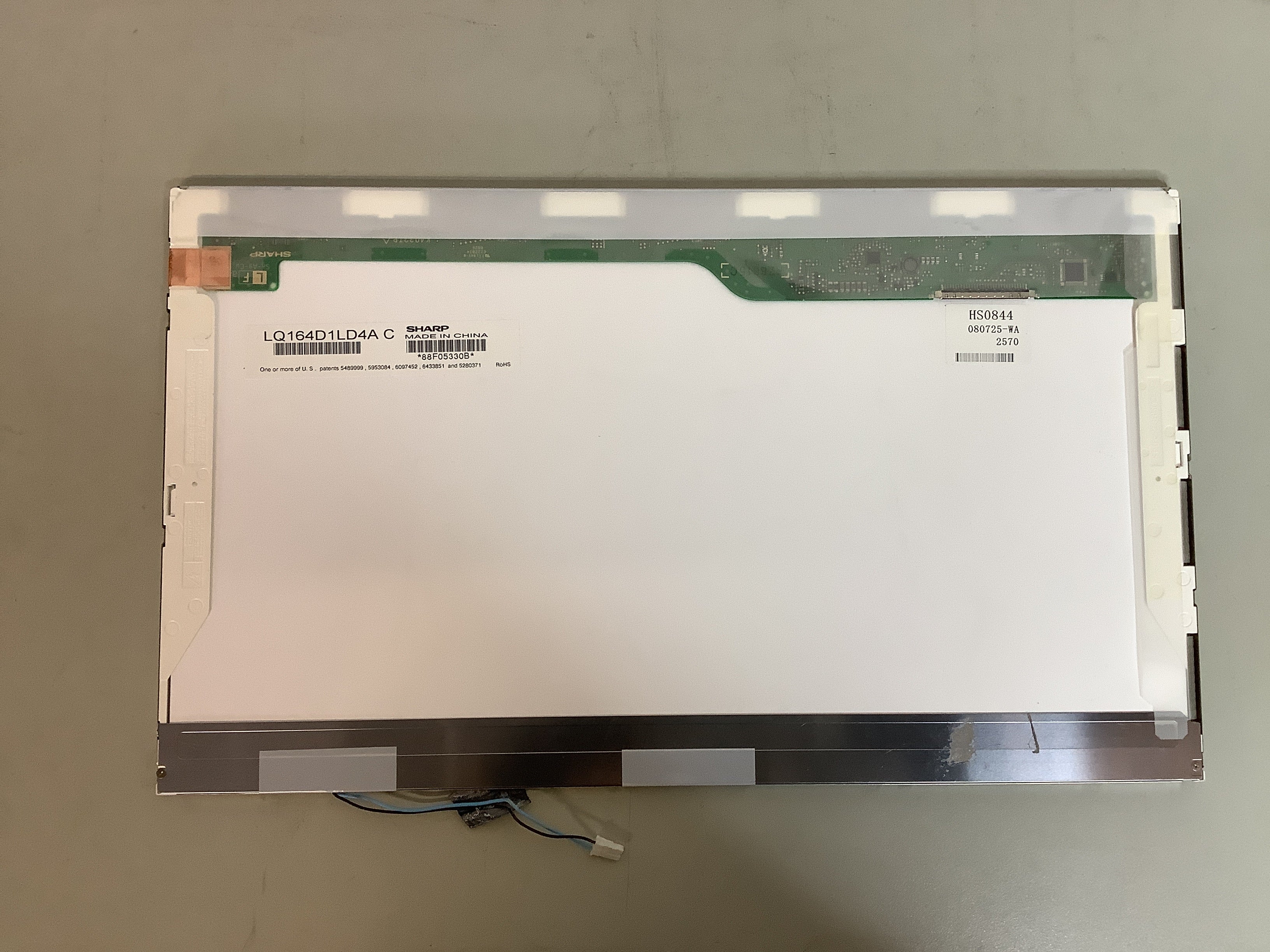 LQ164D1LD4A C laptop screen image 3