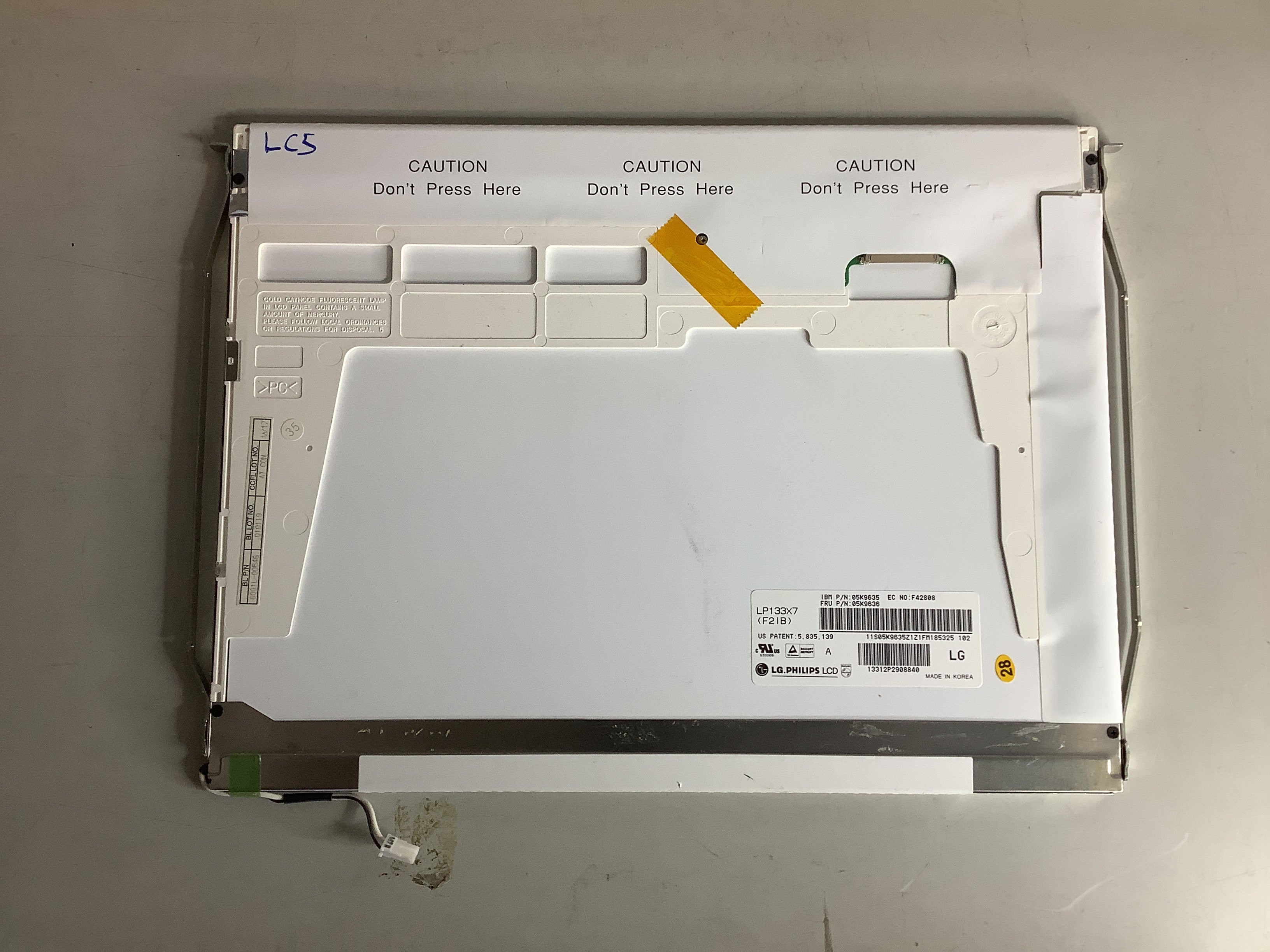 LP133X7 (F2IB) laptop screen image 3