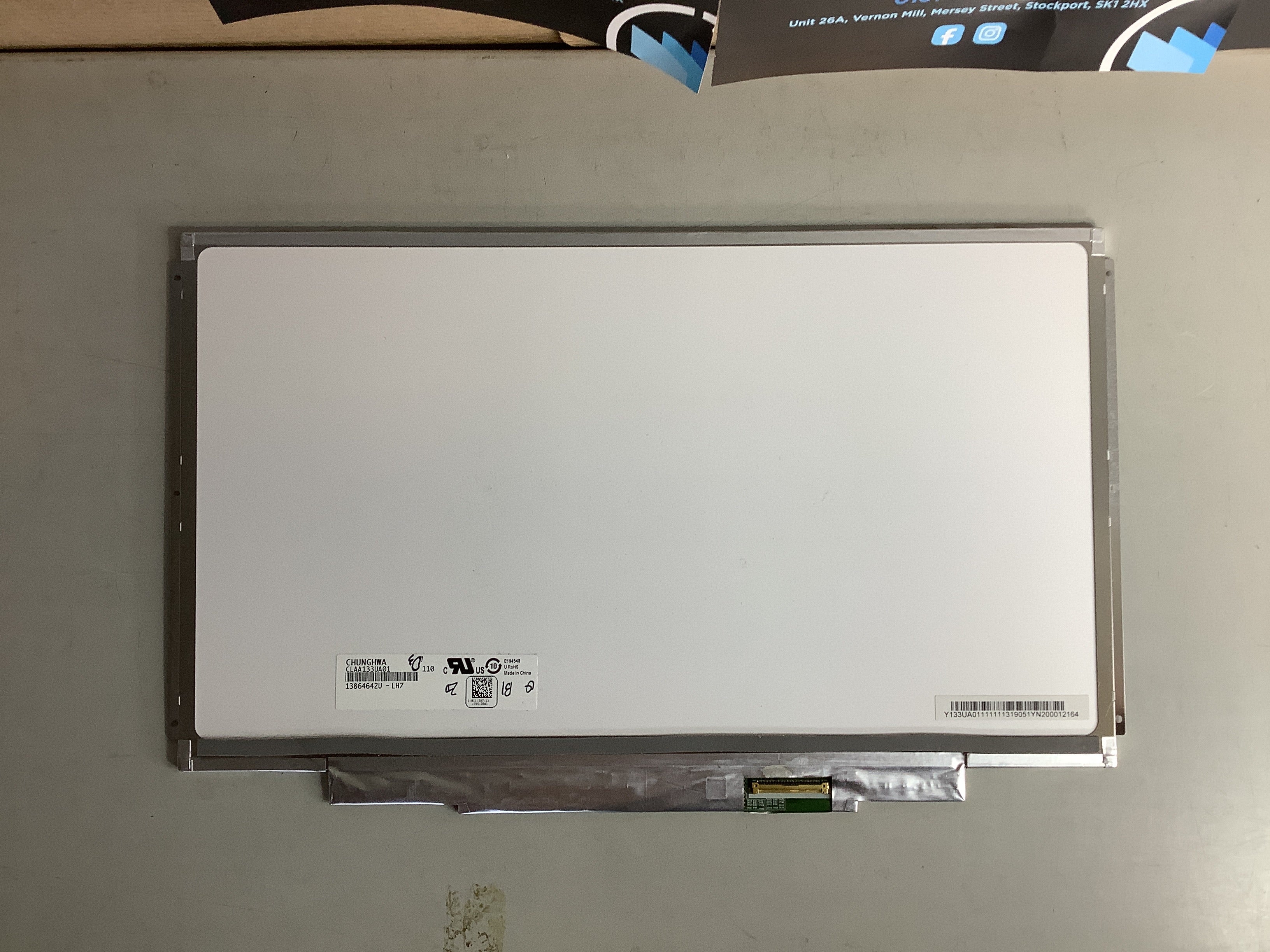 CLAA133UA01 laptop screen image 3
