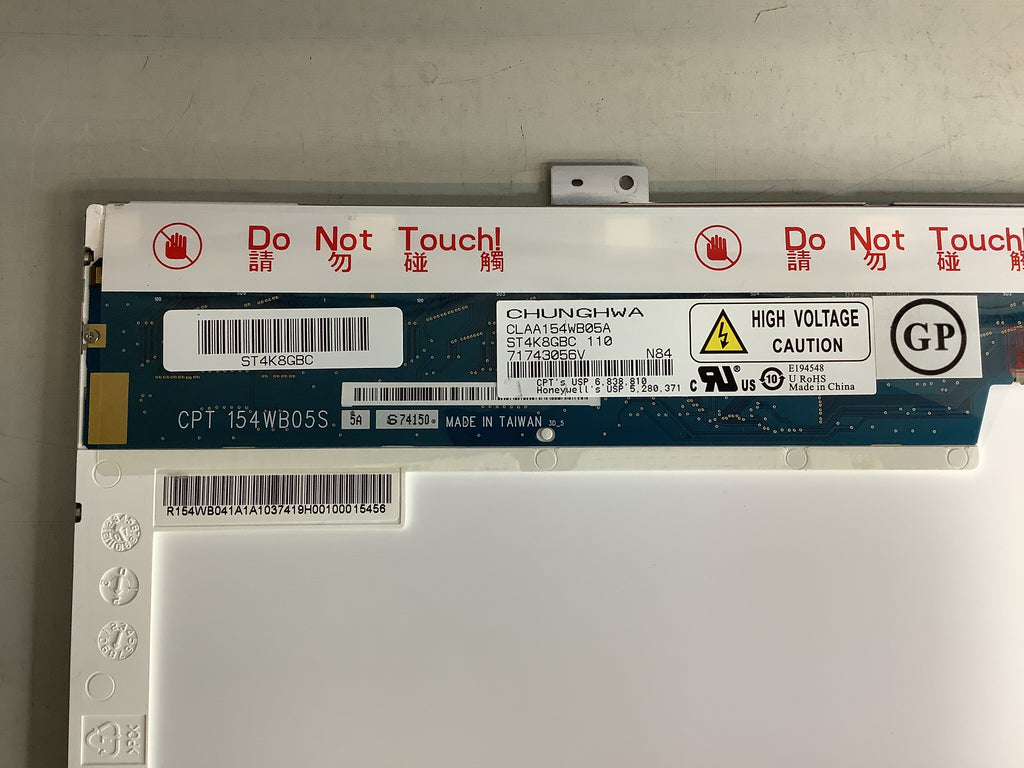 CLAA154WB05A laptop screen image 4