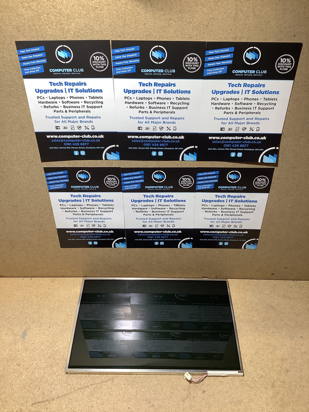 LTN154X4-L01 laptop screen