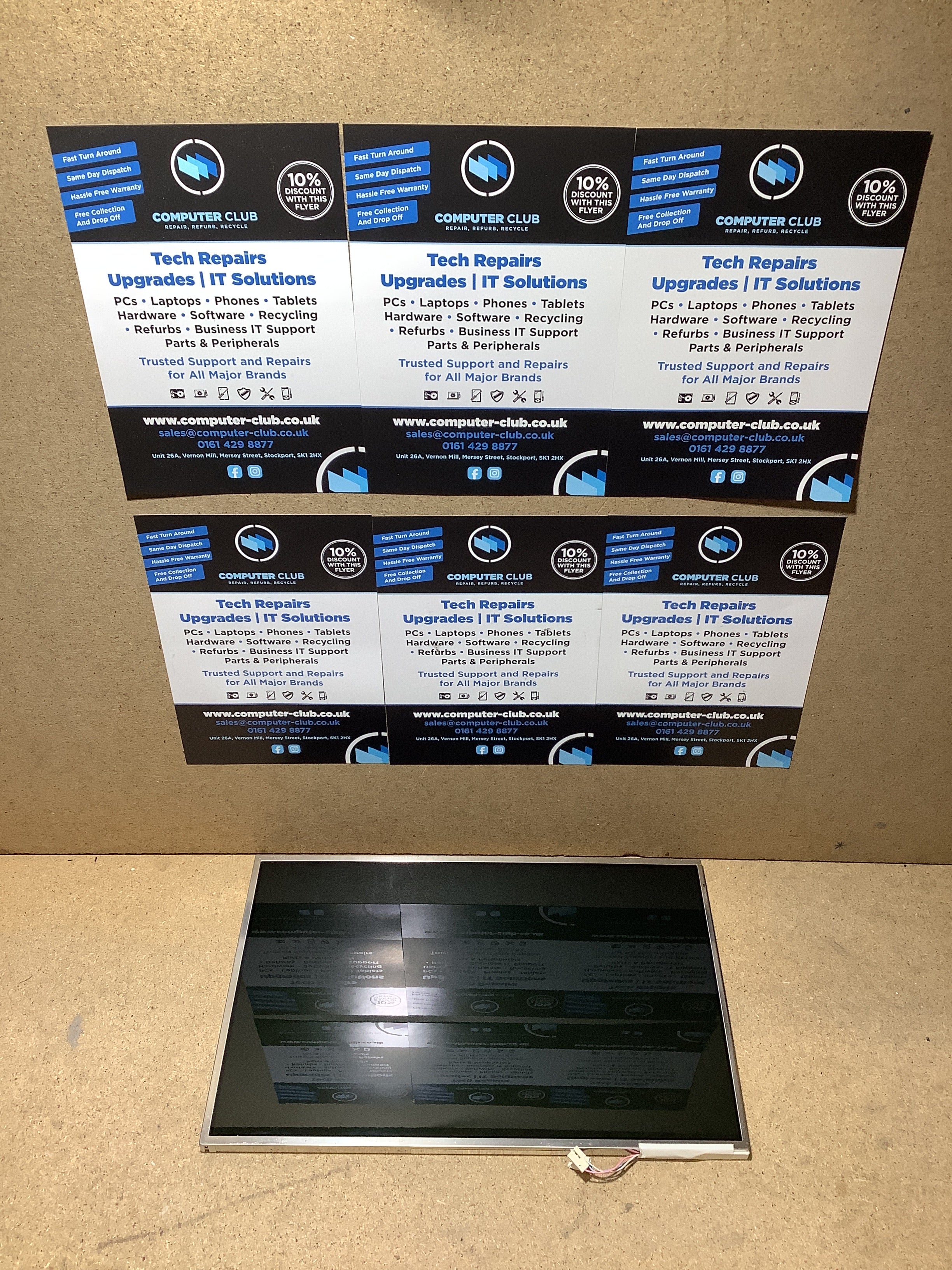 LTN154X4-L01 laptop screen