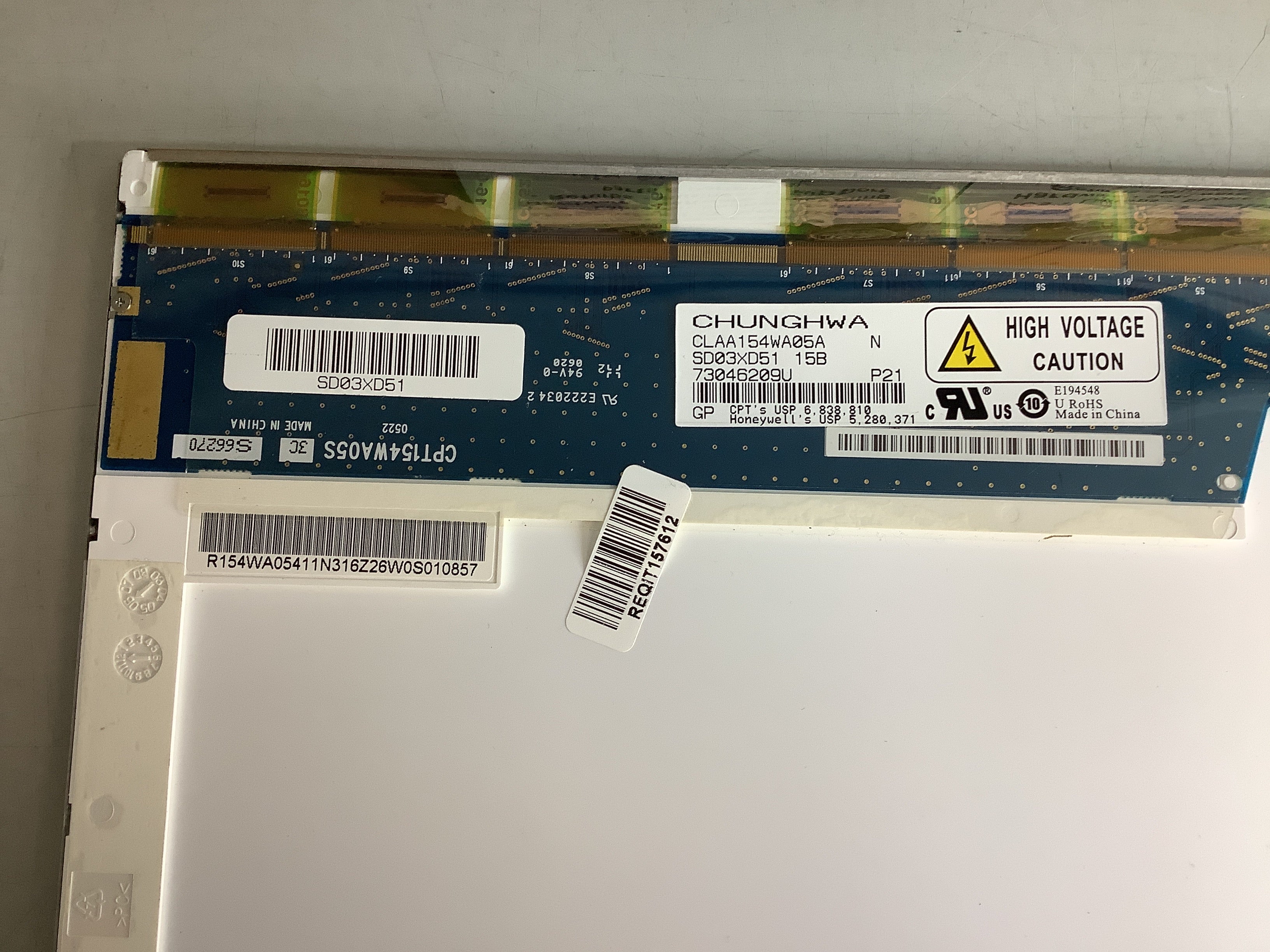 CLAA154WA05A laptop screen image 4