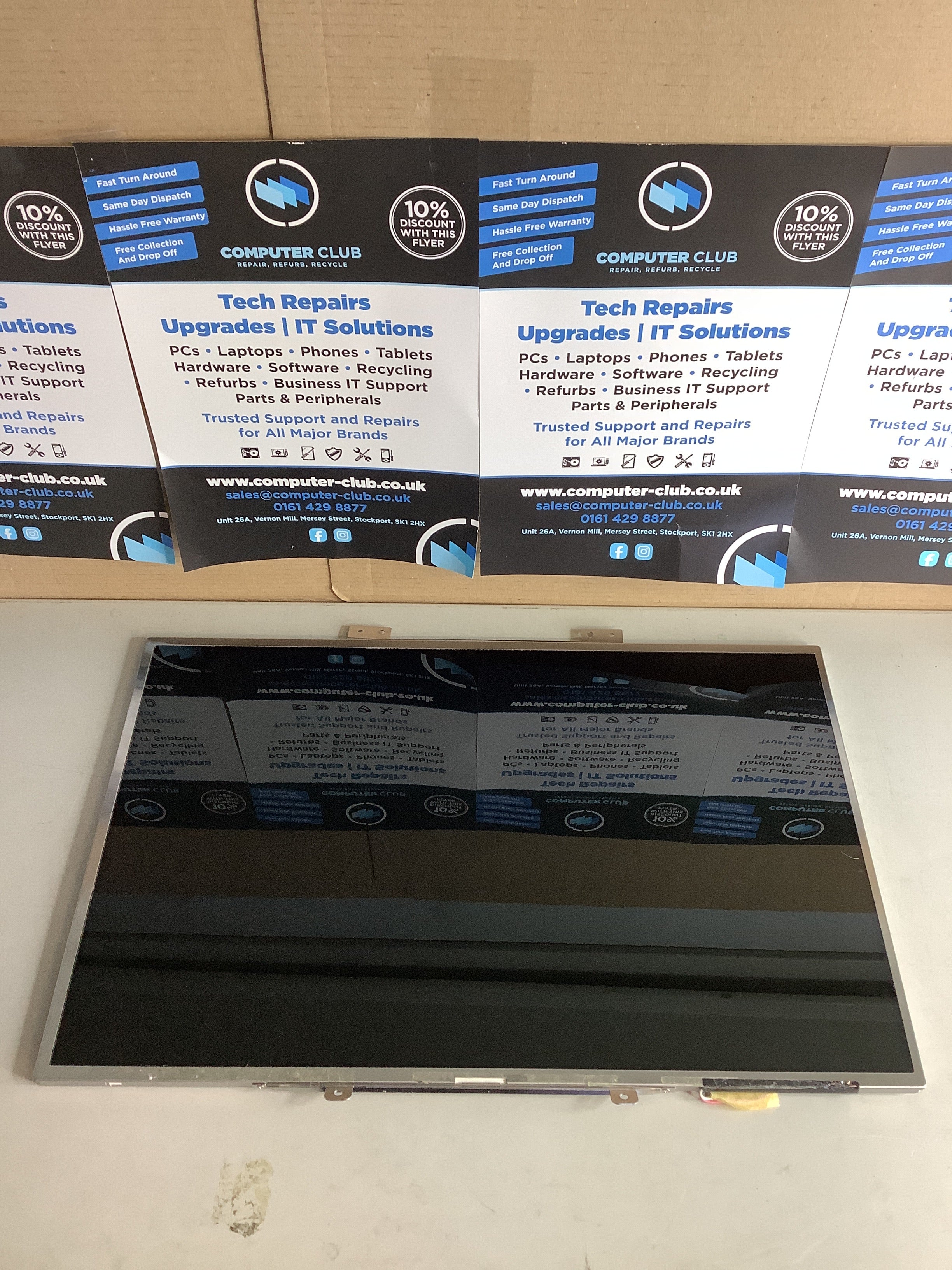 CLAA154WB05A laptop screen image 11