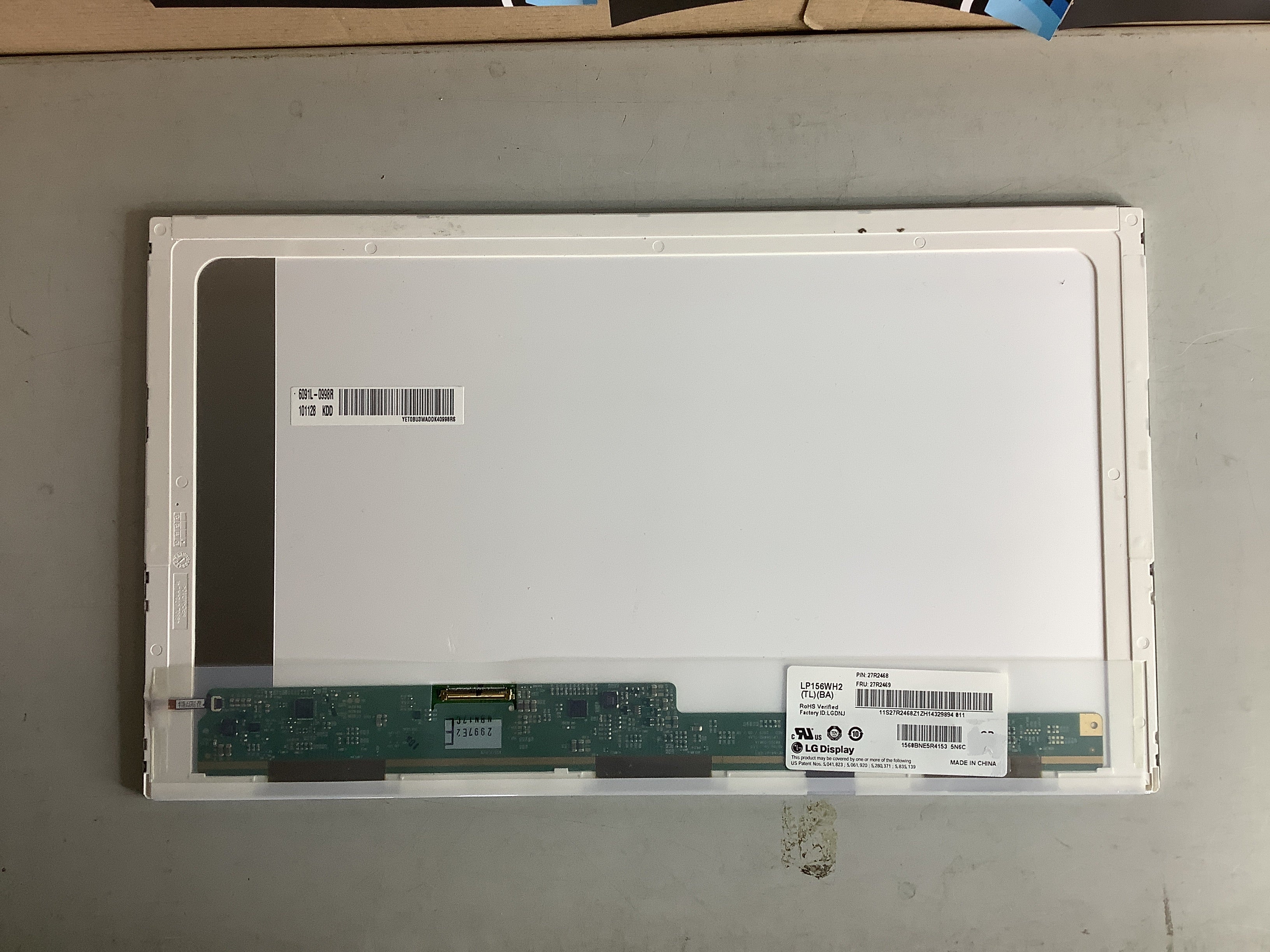 LP156WH2 (TL)(BA) laptop screen image 3